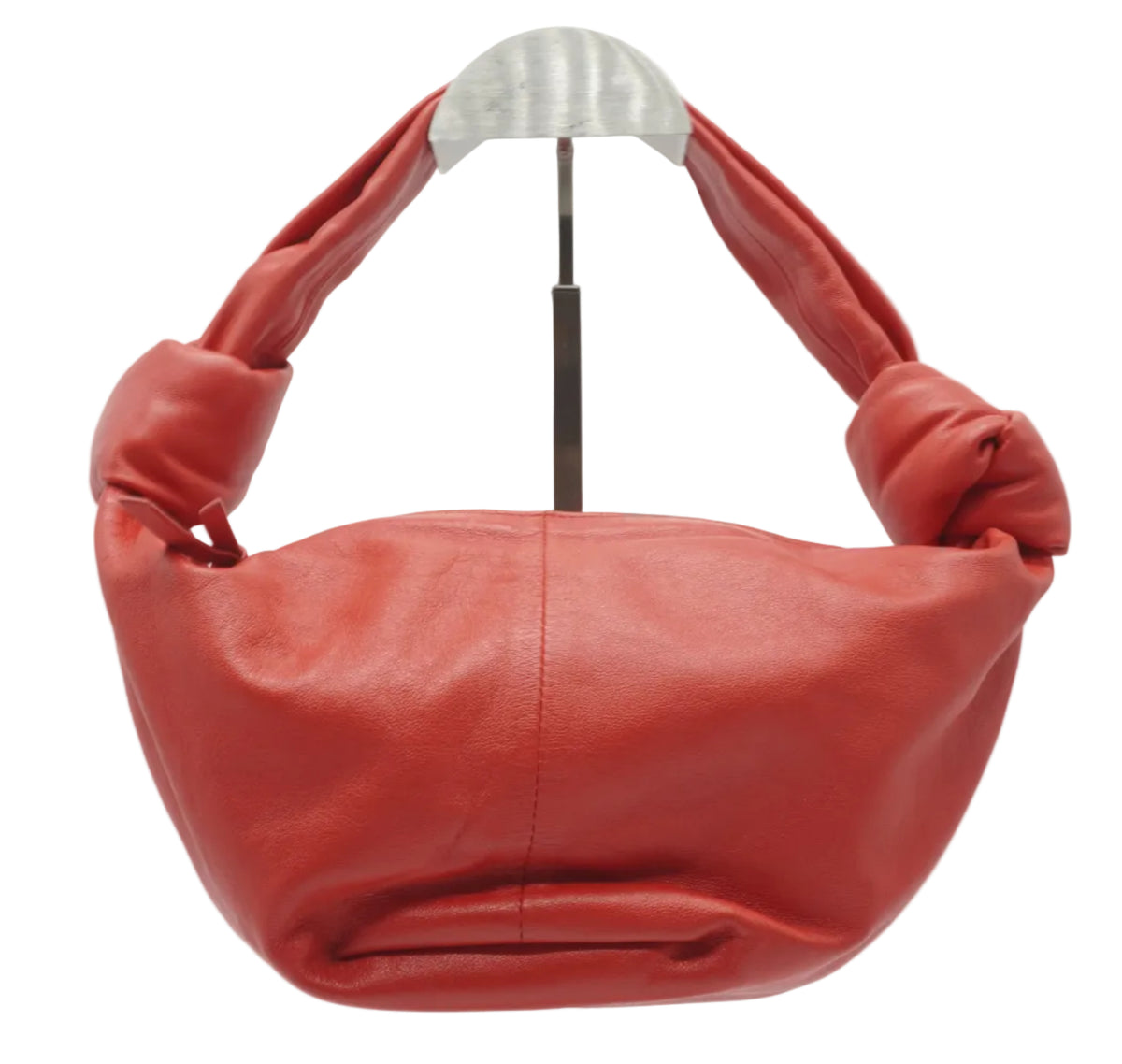 Bottega Veneta Double Knot Mini Red Shoulder Bag