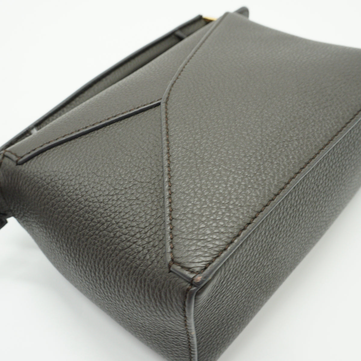 Loewe	Puzzle Bag Small Brown GHW