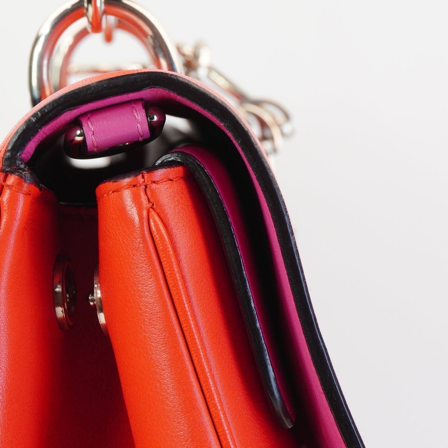 Dior	Be Dior Flap bag Red SHW