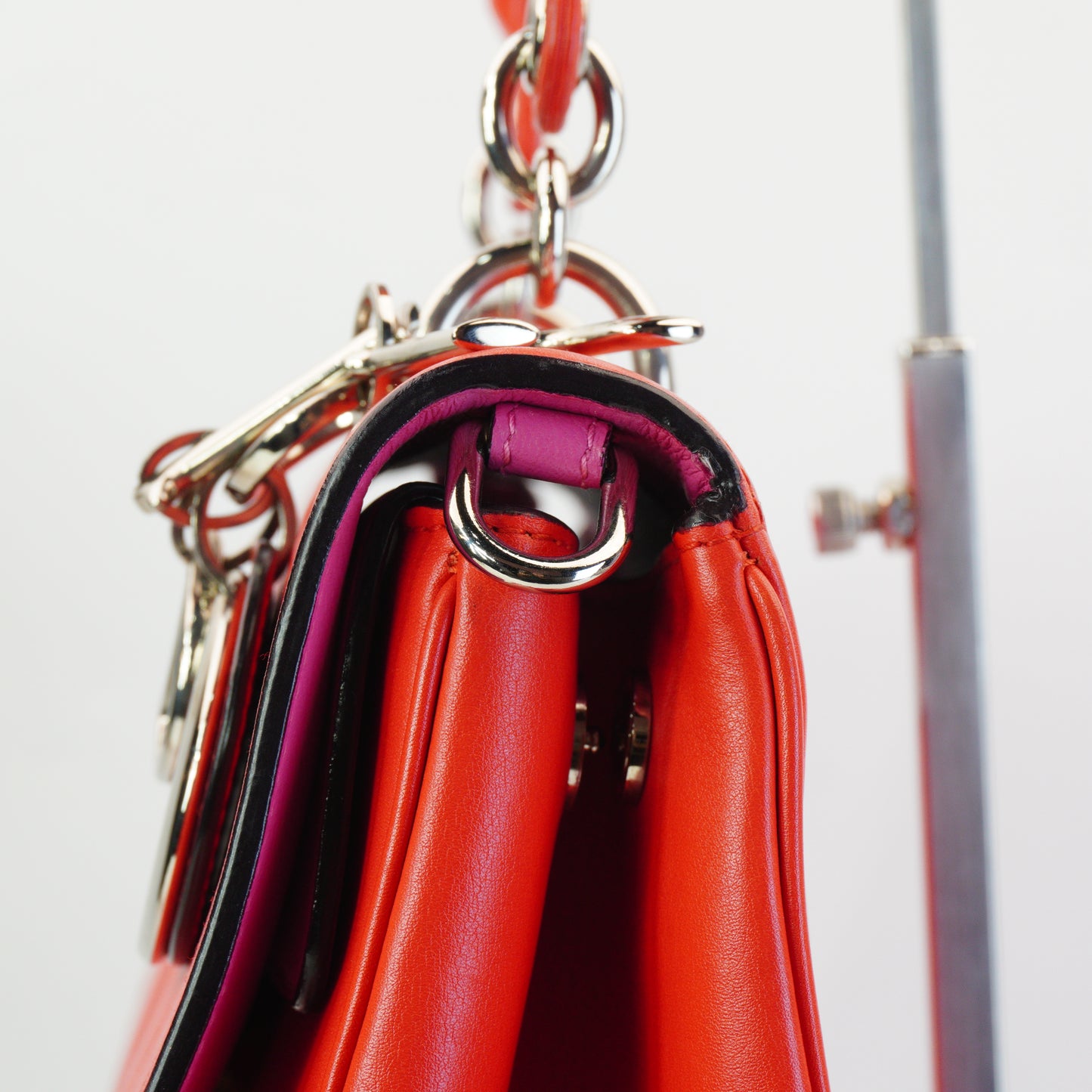Dior	Be Dior Flap bag Red SHW
