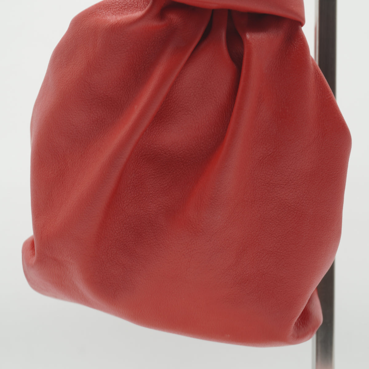 Bottega Veneta Double Knot Mini Red Shoulder Bag
