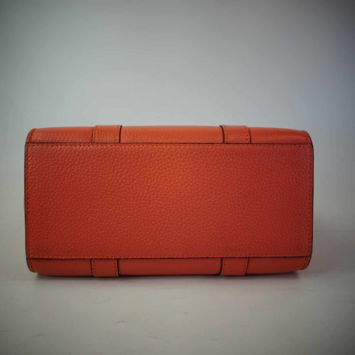 Mulberry Peach Pink Small Leather bag with strap