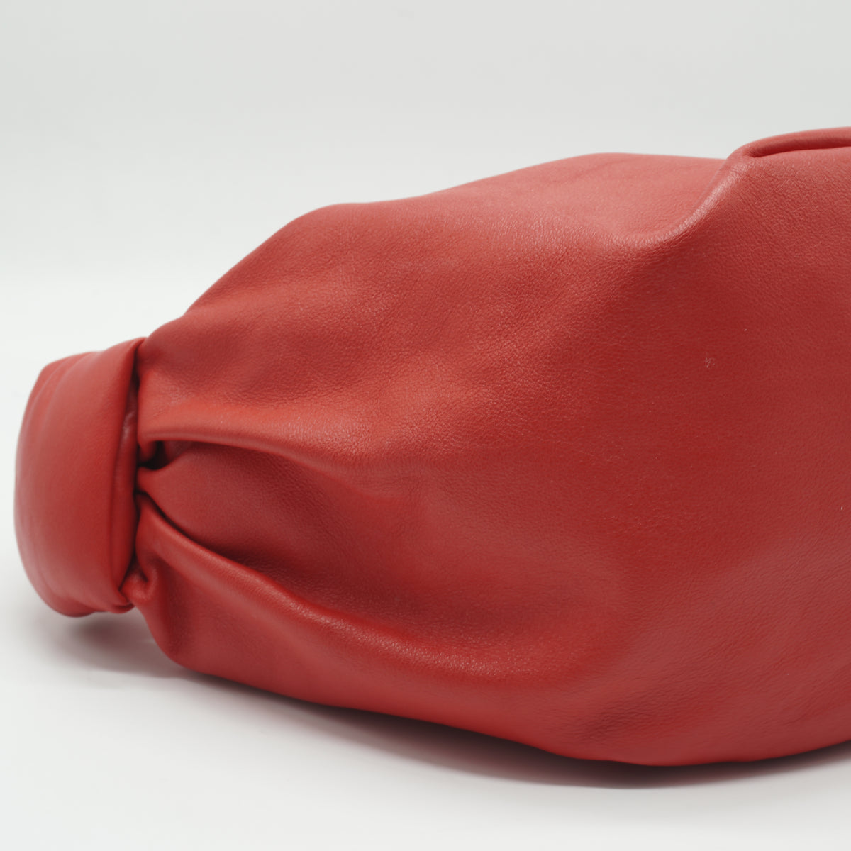 Bottega Veneta Double Knot Mini Red Shoulder Bag