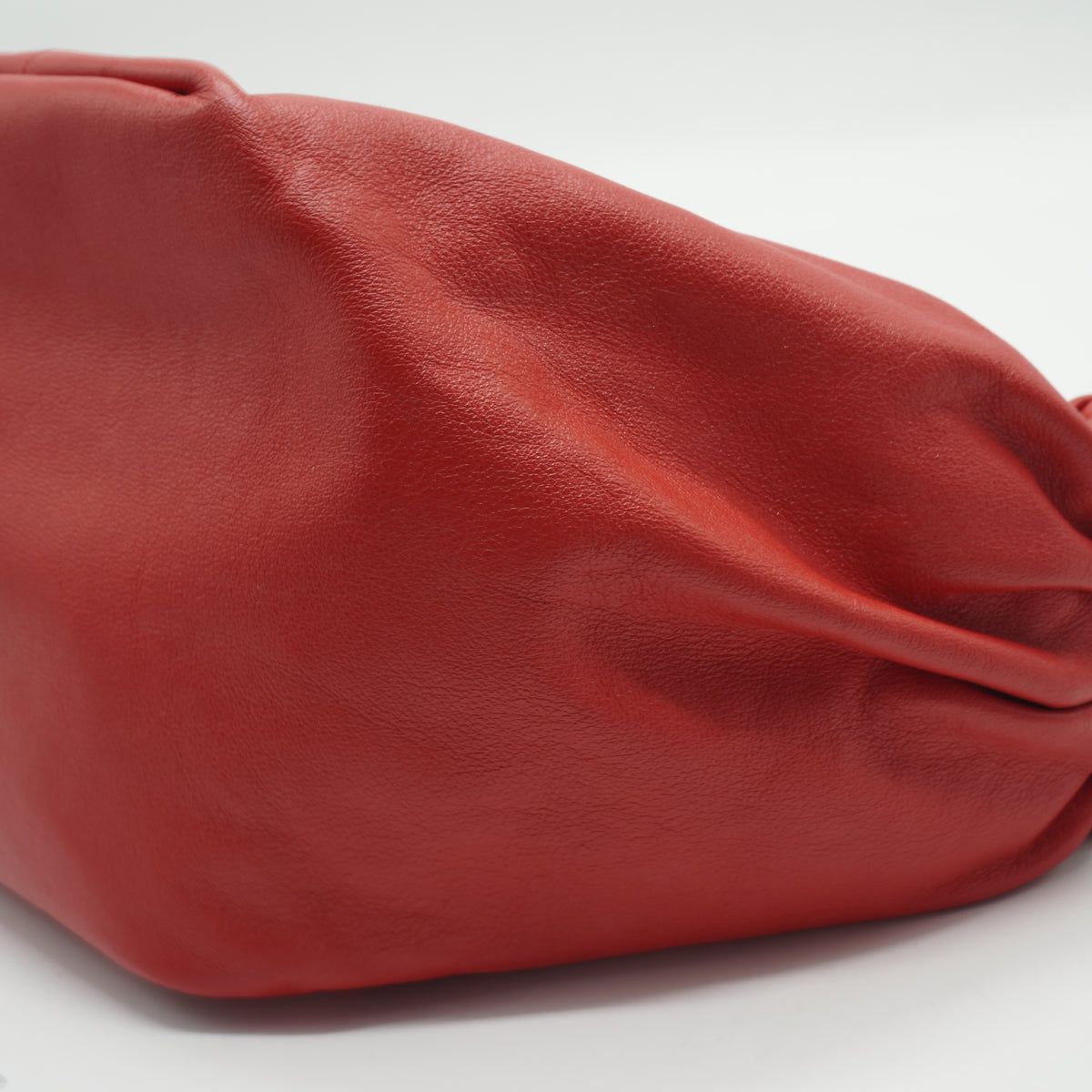 Bottega Veneta Double Knot Mini Red Shoulder Bag