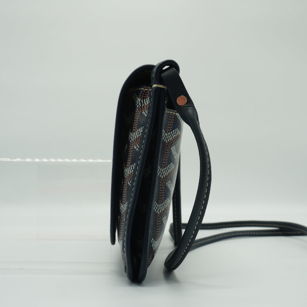 Goyard	Plumet Navy Blue Crossbody bag