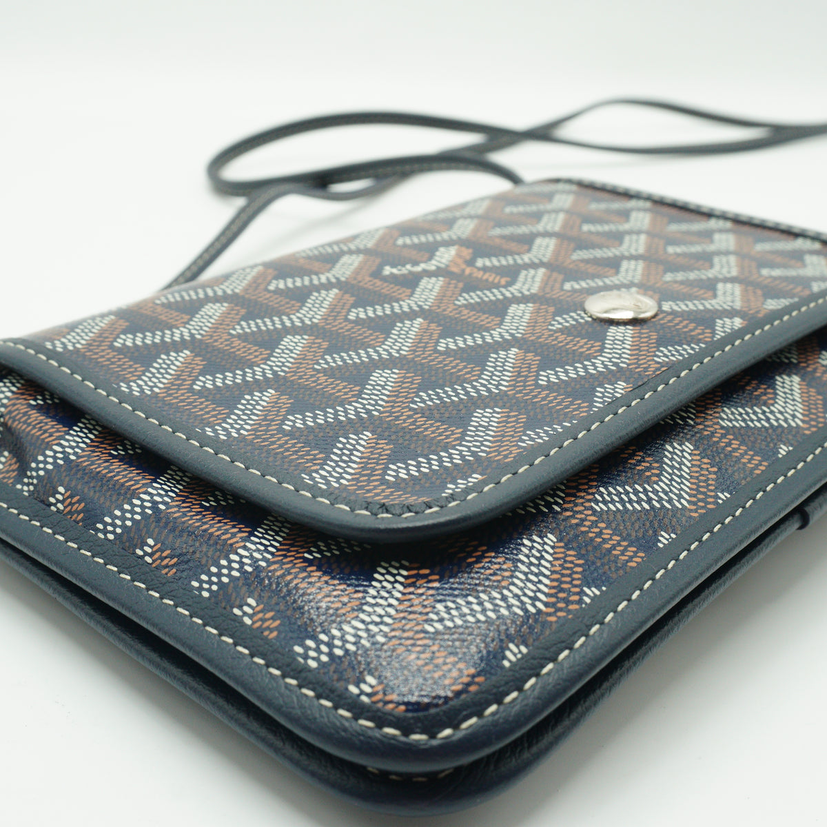 Goyard	Plumet Navy Blue Crossbody bag