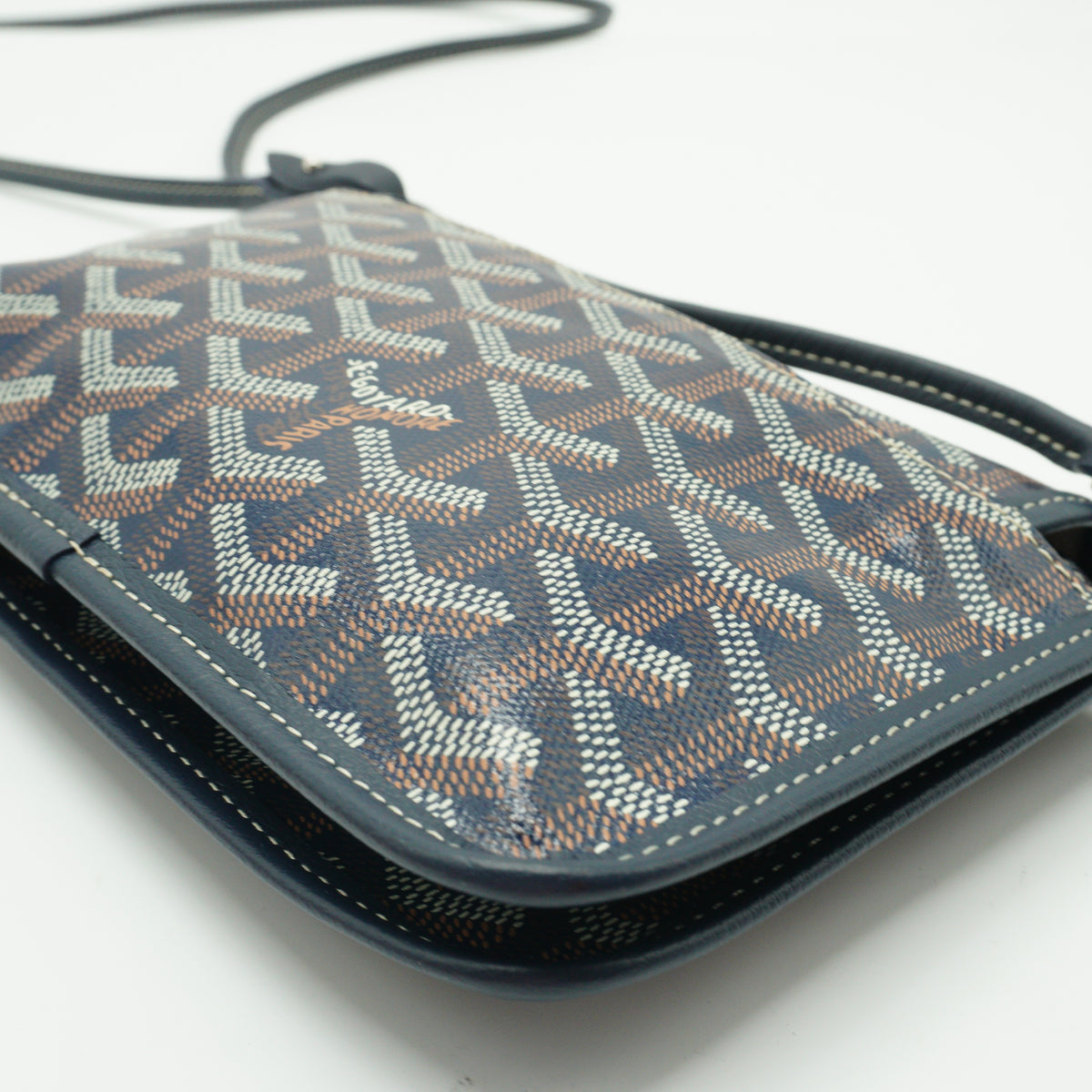 Goyard	Plumet Navy Blue Crossbody bag