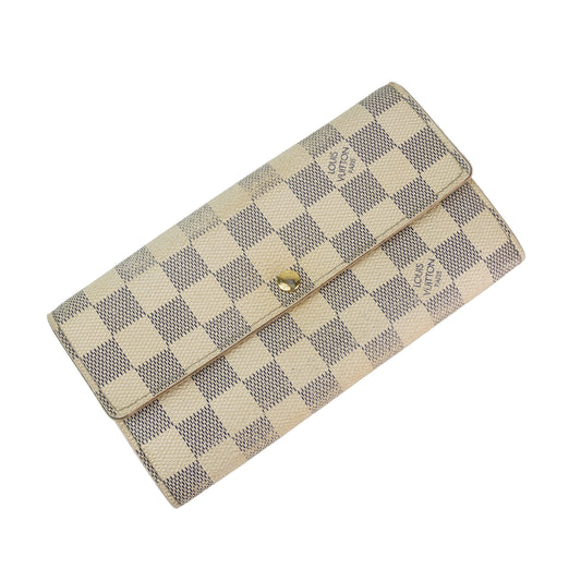 Louis Vuitton	Sarah Wallet Damier Azur