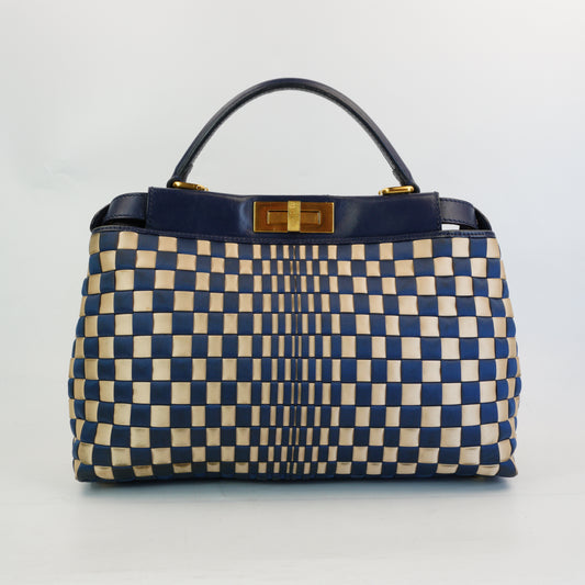 Fendi Diorissimo Tote Bag Grayish Beige SHW