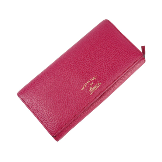 Gucci Swing Continental Wallet Pink