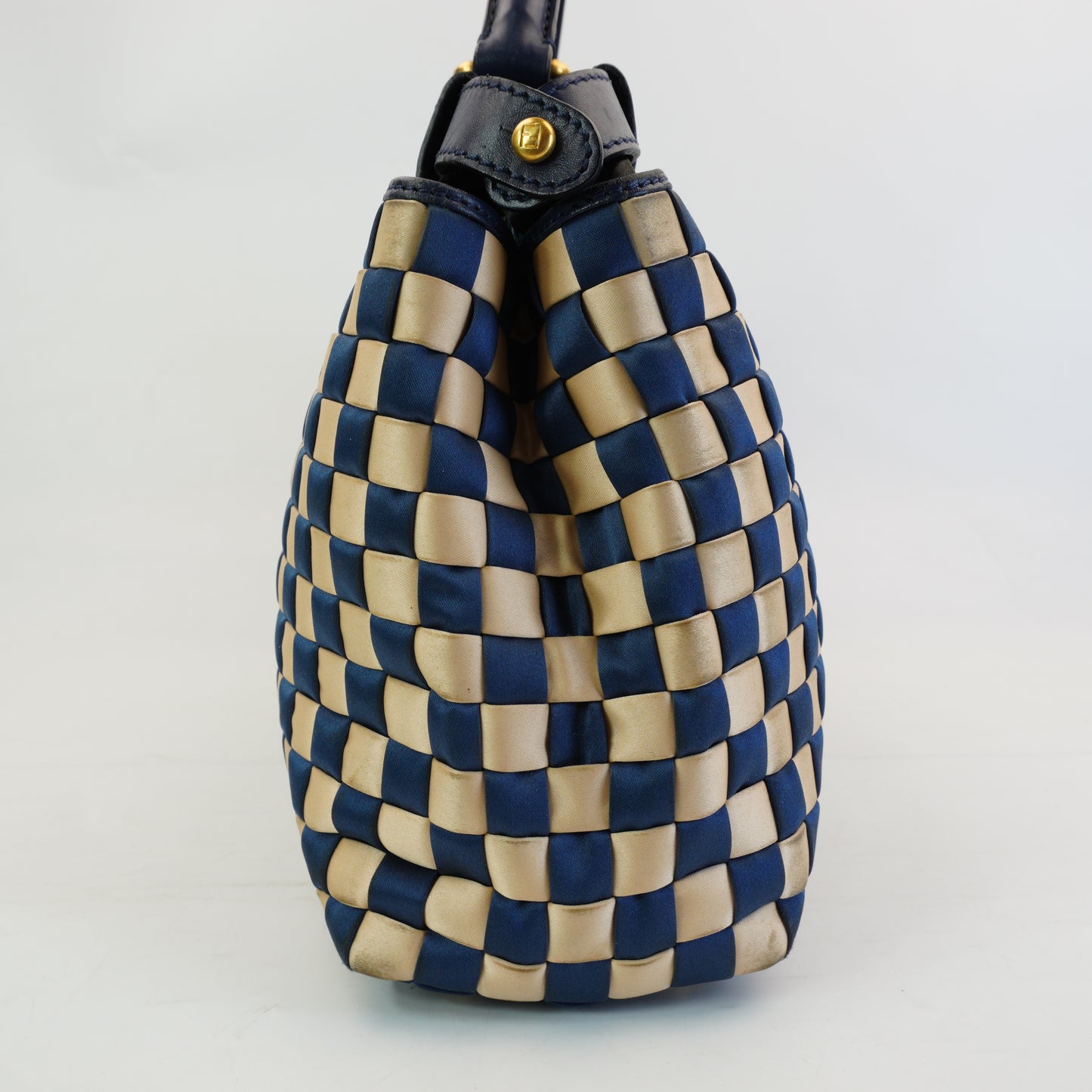 Fendi Diorissimo Tote Bag Grayish Beige SHW