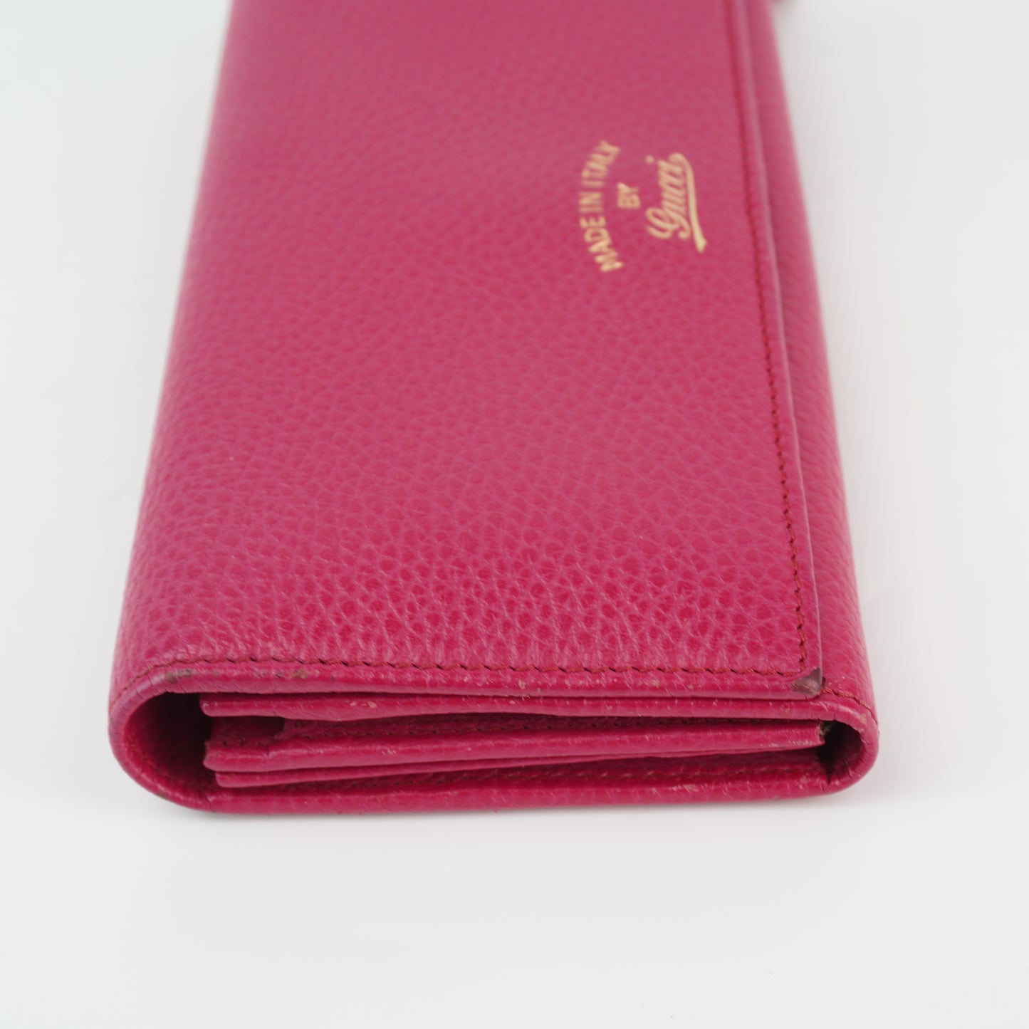 Gucci Swing Continental Wallet Pink
