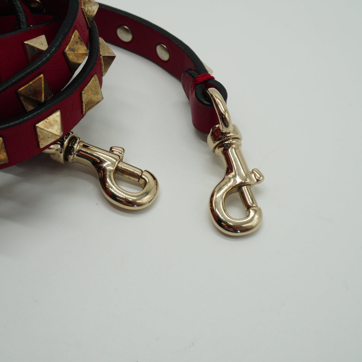 Valentino Rockstud Double Handle Tote Bag GHW Large