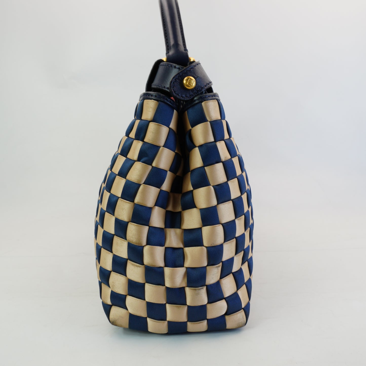 Fendi Diorissimo Tote Bag Grayish Beige SHW