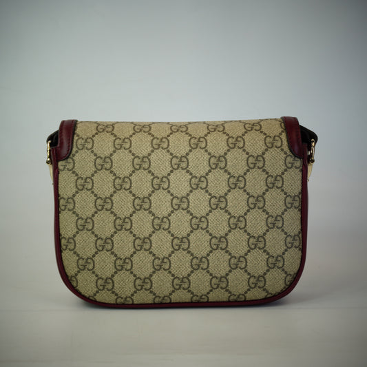 Gucci Horsebit 1955 Mini Burgundy GHW