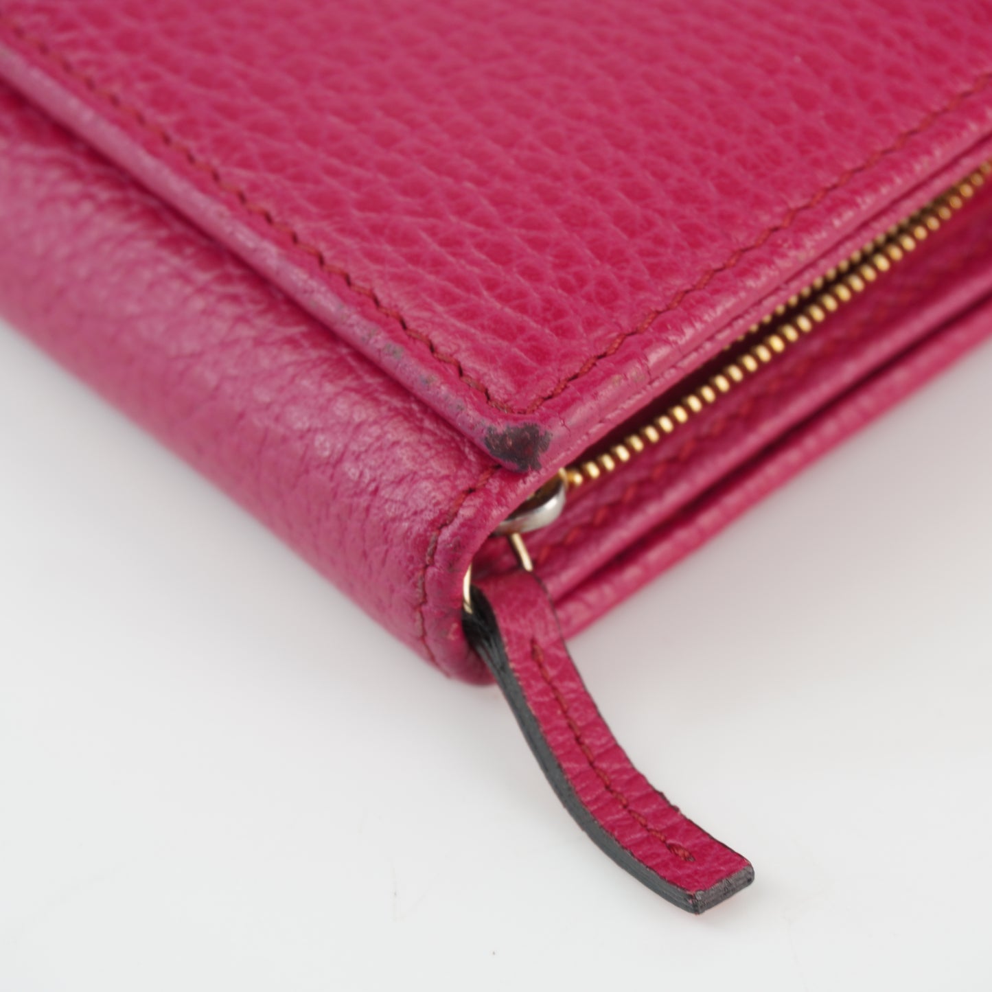 Gucci Swing Continental Wallet Pink