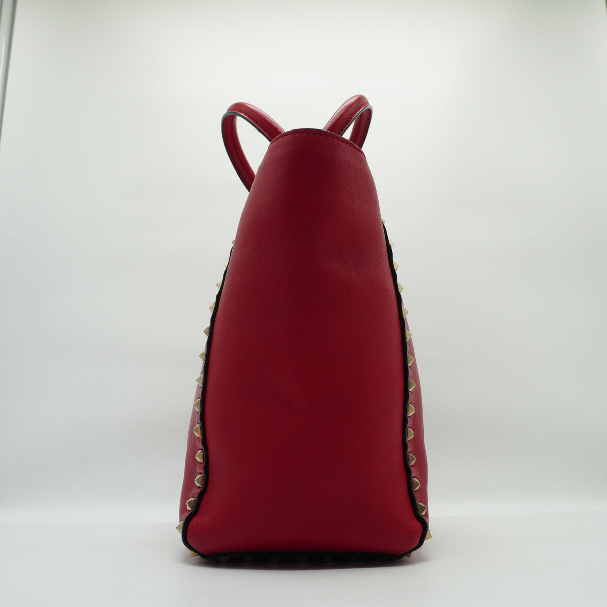 Valentino Rockstud Double Handle Tote Bag GHW Large