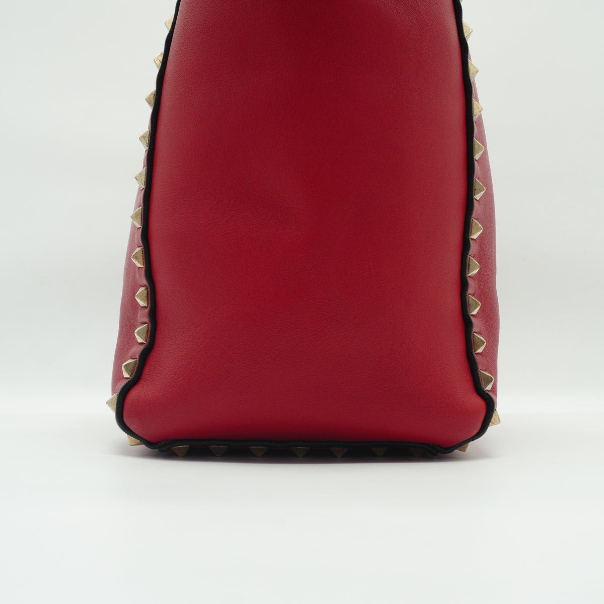 Valentino Rockstud Double Handle Tote Bag GHW Large