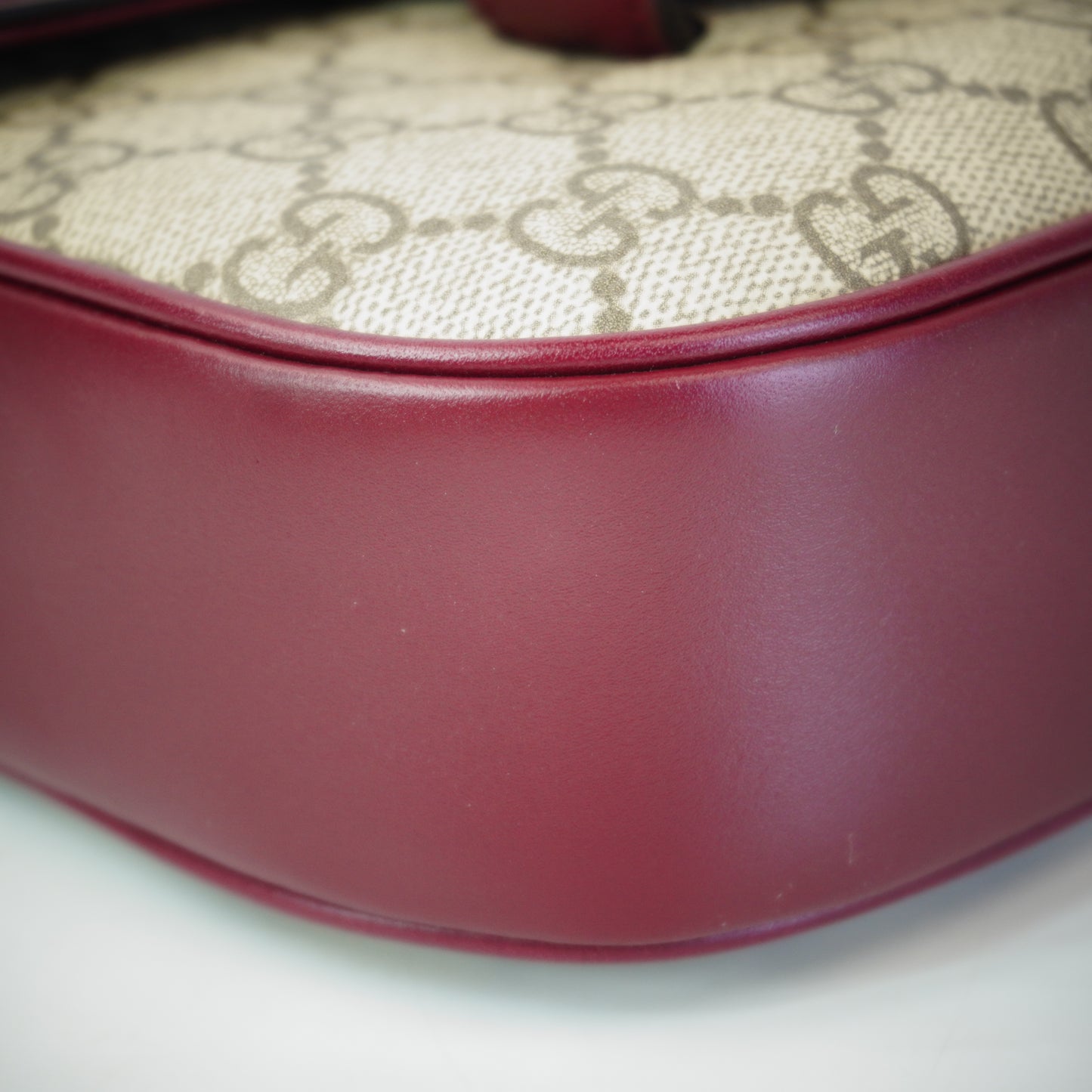 Gucci Horsebit 1955 Mini Burgundy GHW