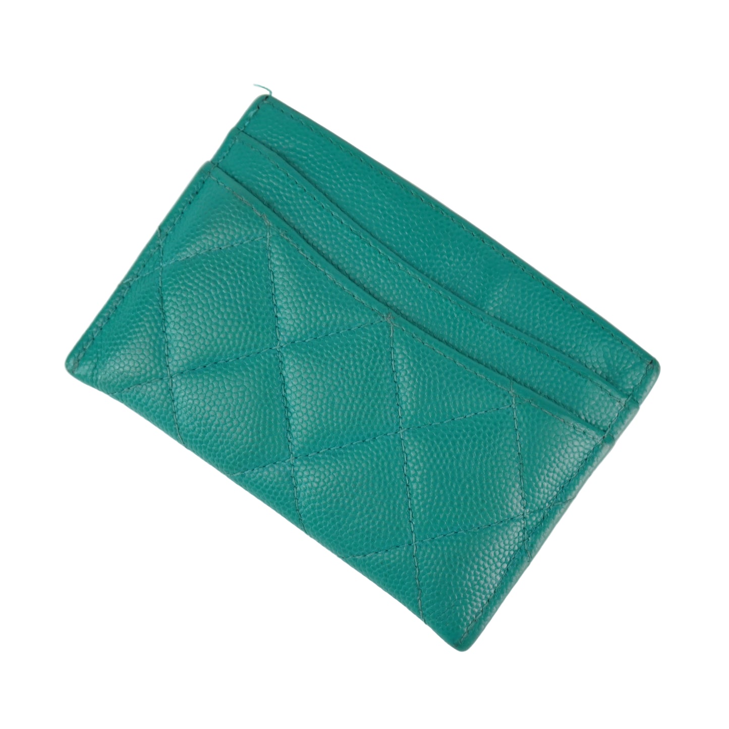 Chanel Card Holder Green