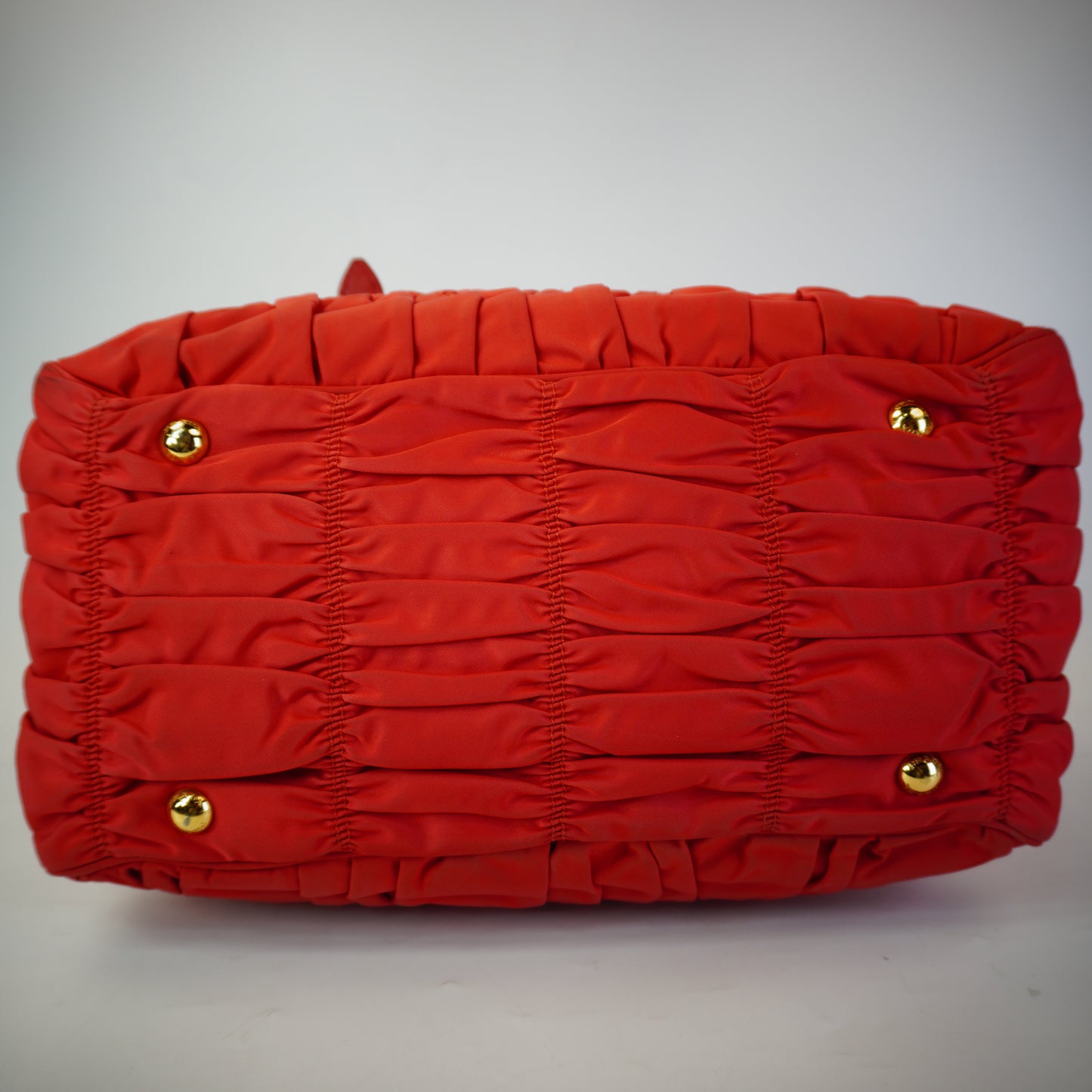 Prada Tessuto Graufe Red GHW