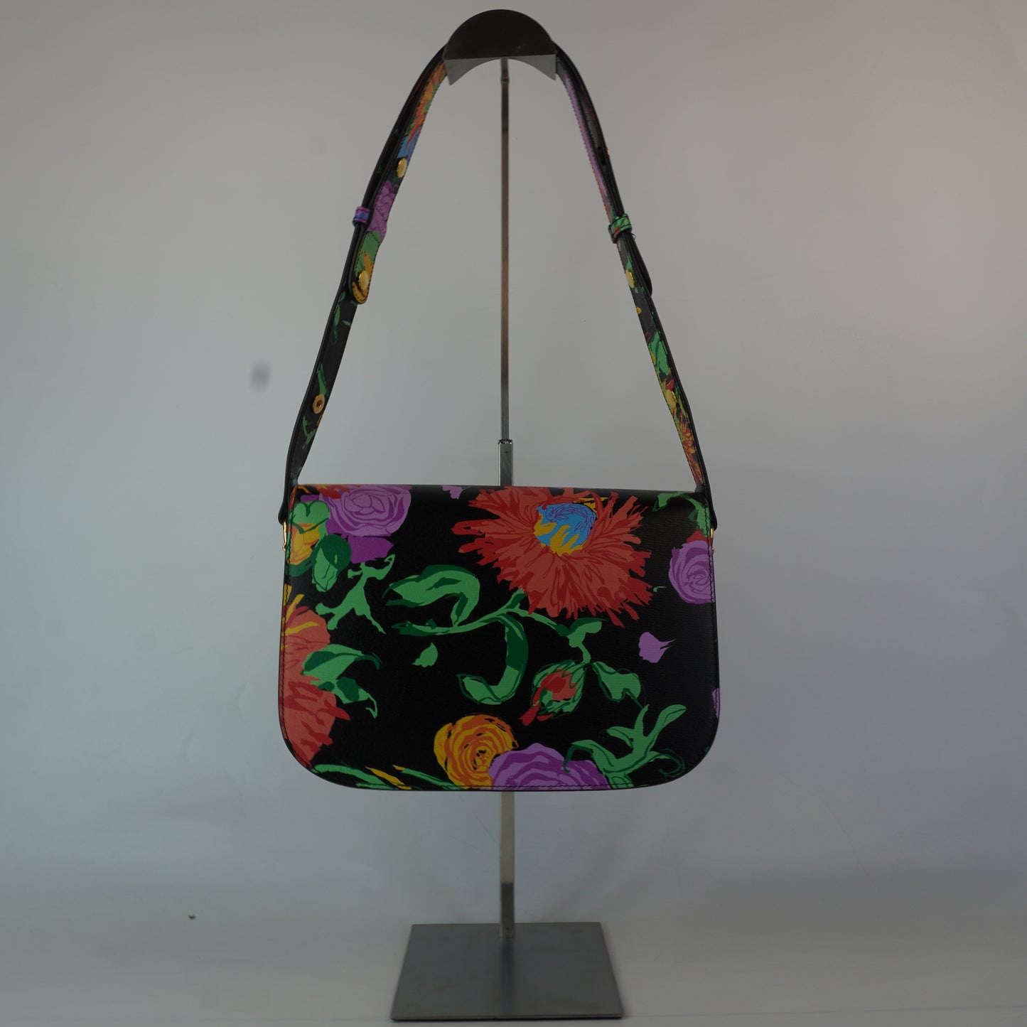 Gucci Horsebit 1995 Flower Print