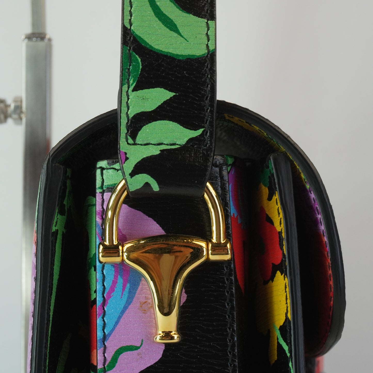Gucci Horsebit 1995 Flower Print