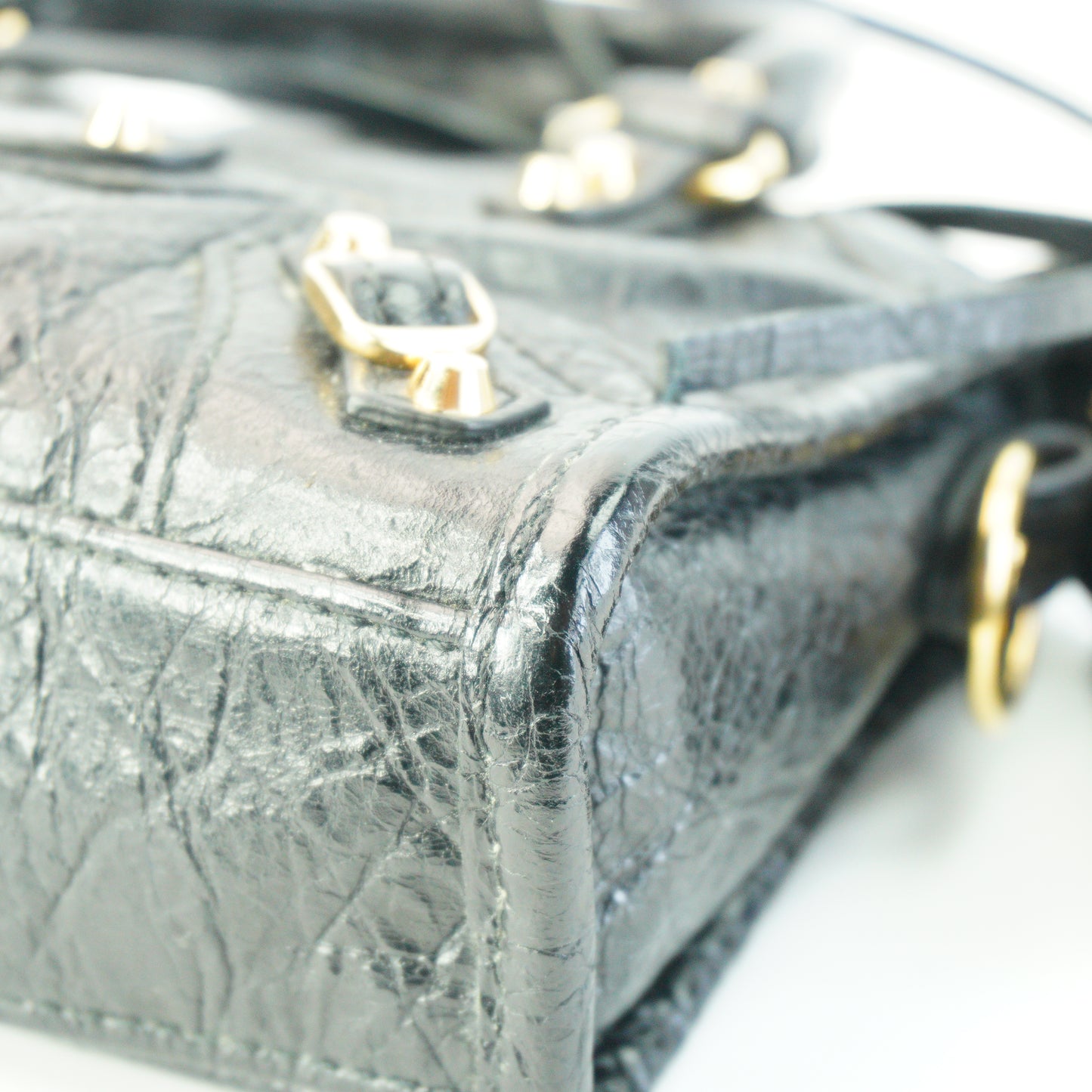 Balenciaga Le City Nano Black GHW