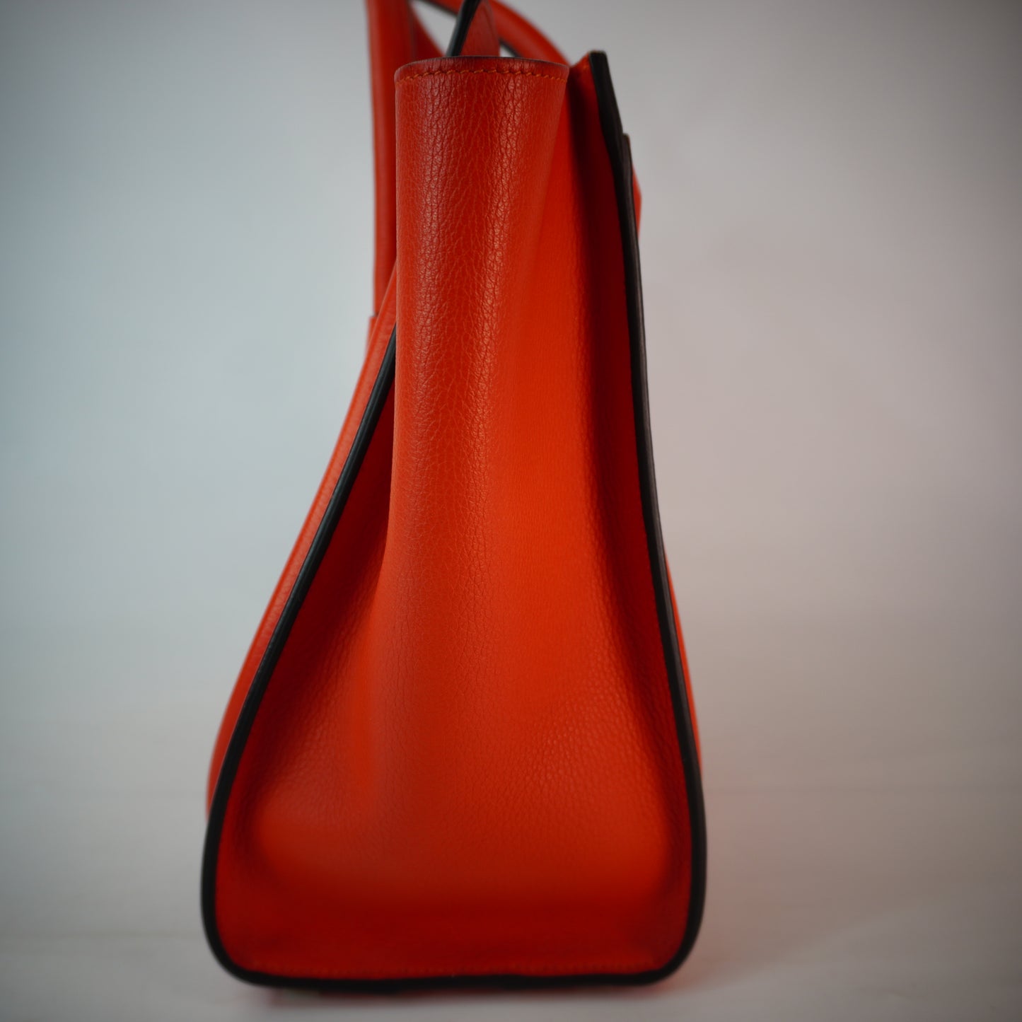 Celine Luggage Red SHW Medium