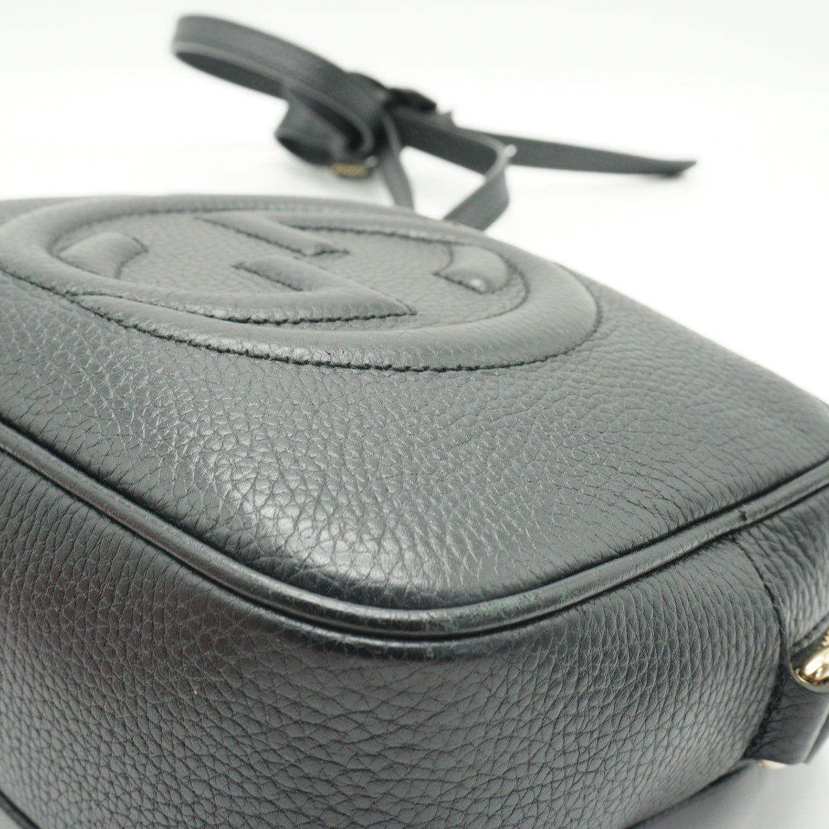 Gucci	Soho Disco Bag Black Small GHW