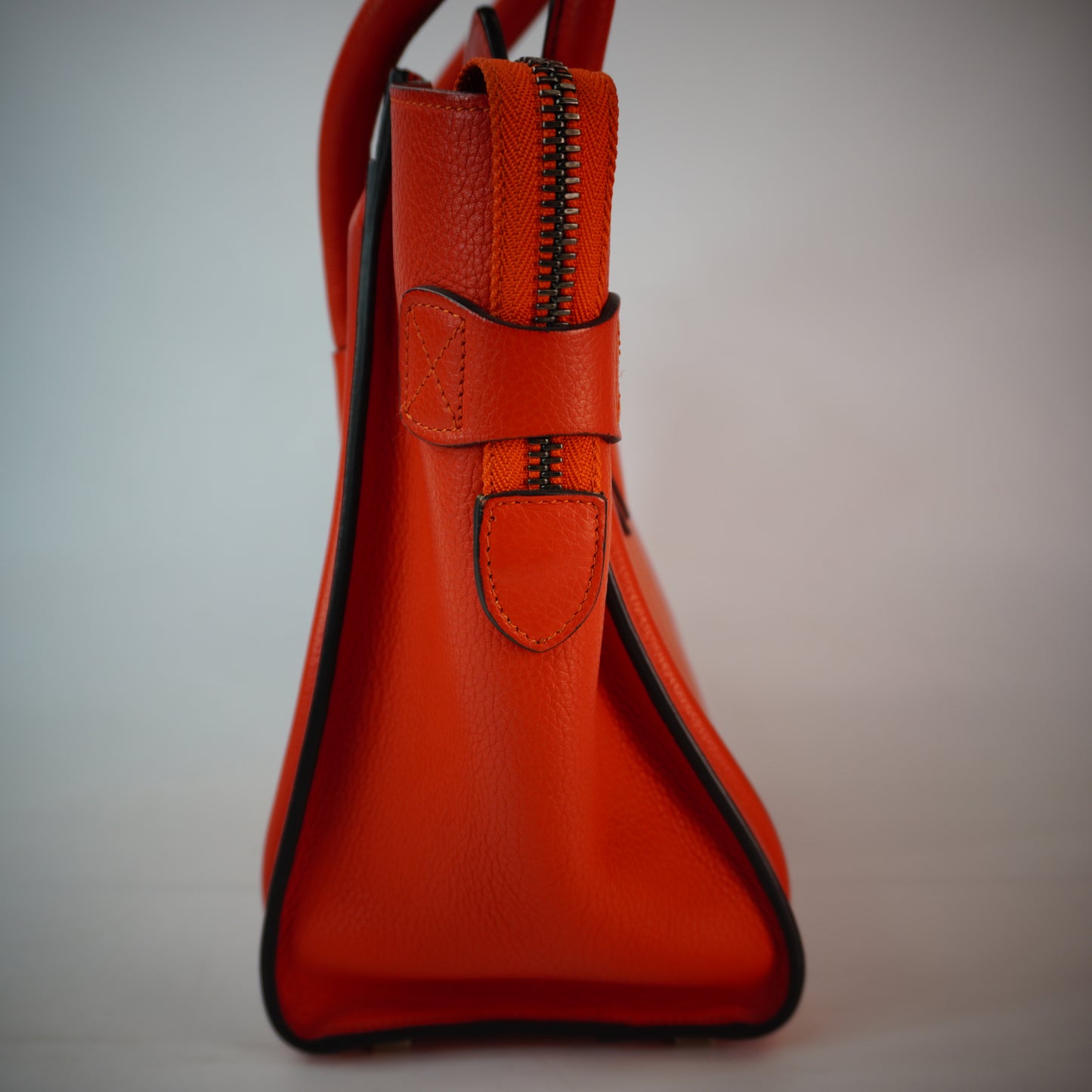 Celine Luggage Red SHW Medium