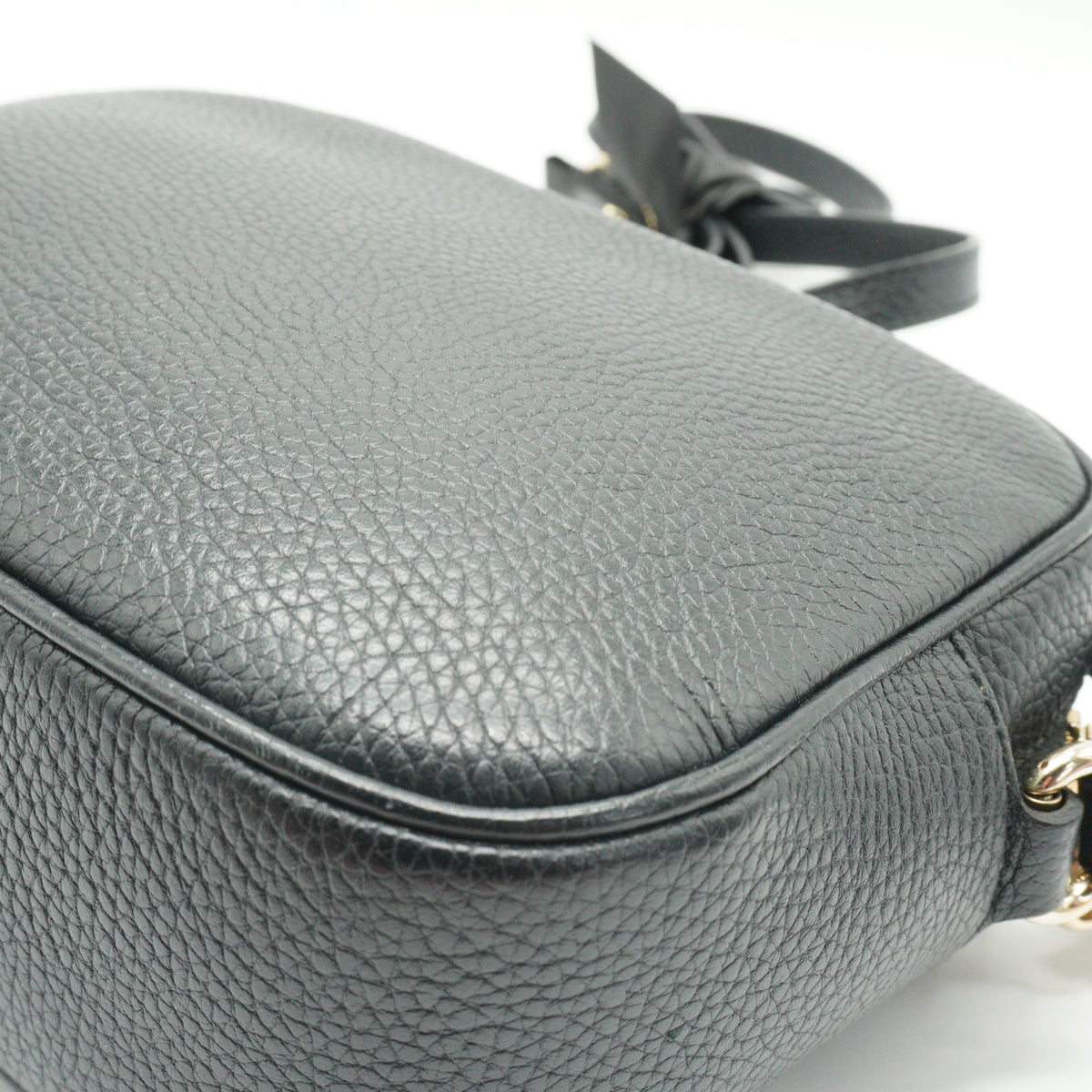 Gucci	Soho Disco Bag Black Small GHW