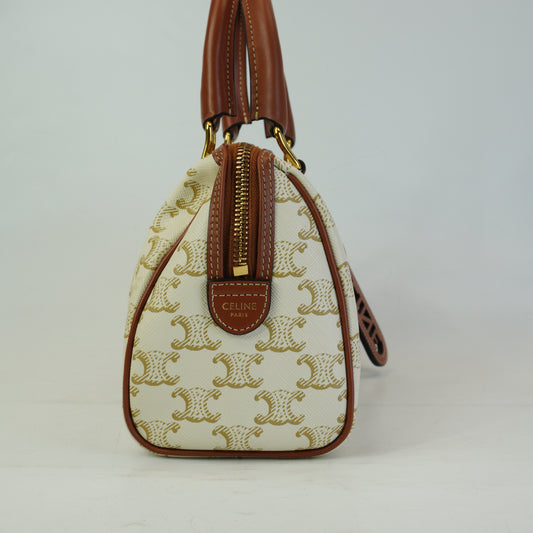 Celine Boston Triomphe Small Bag GHW