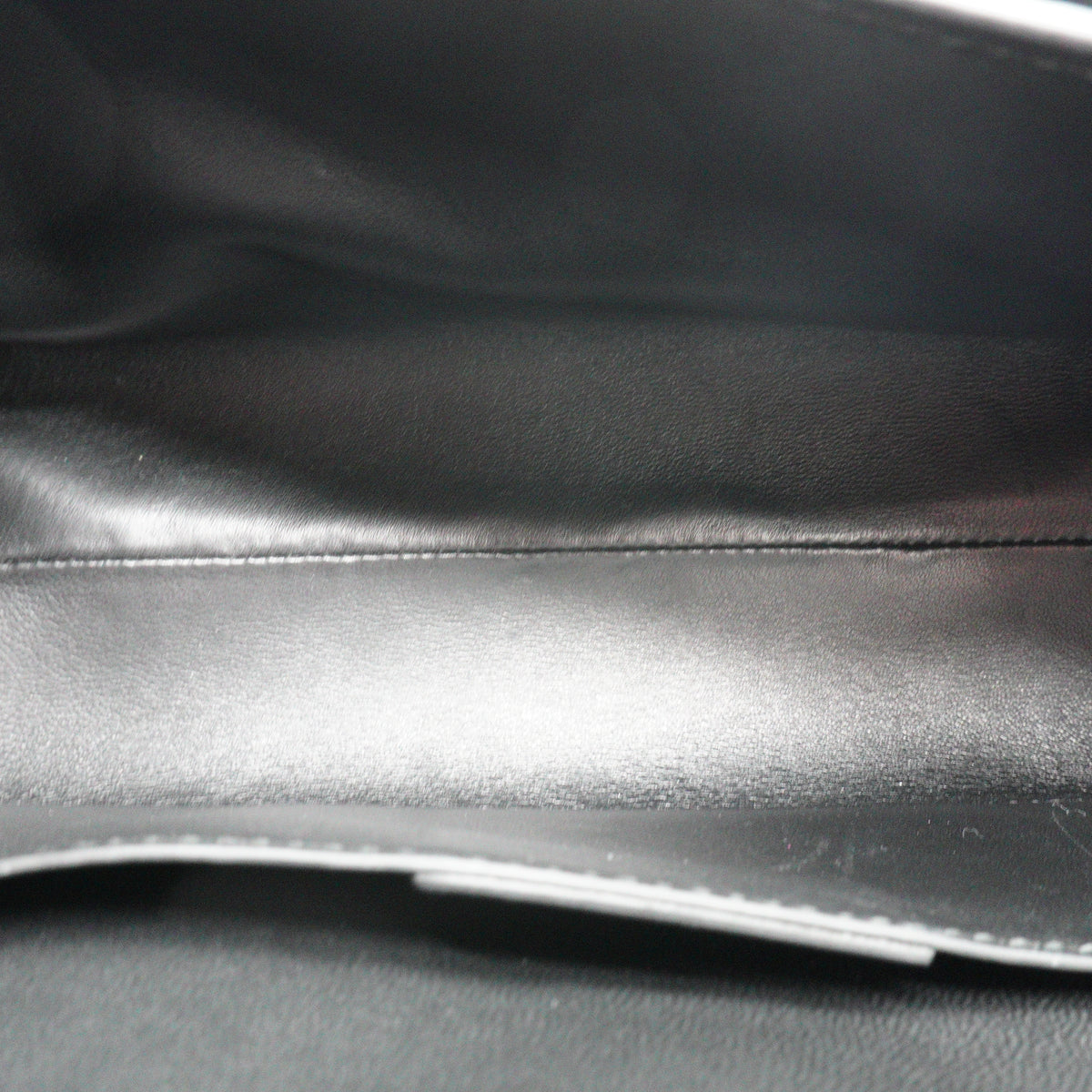 Salvatore Ferragamo Trifolio Swing Bag Black Small GHW