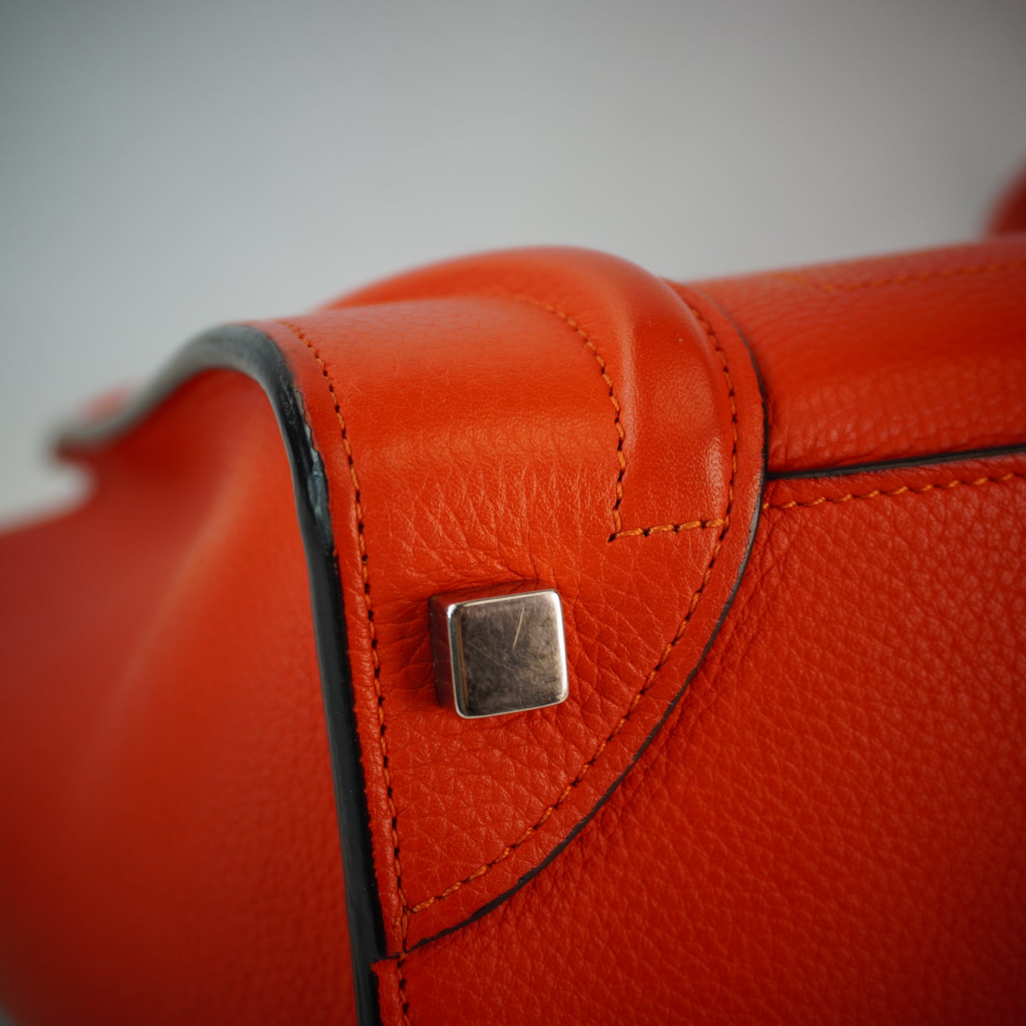 Celine Luggage Red SHW Medium
