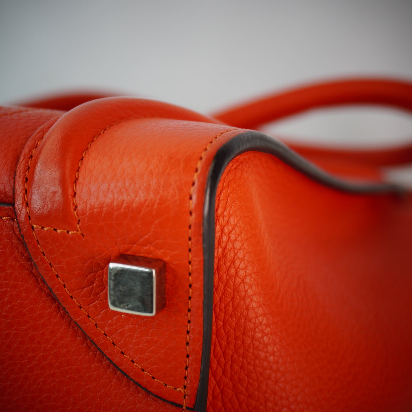 Celine Luggage Red SHW Medium