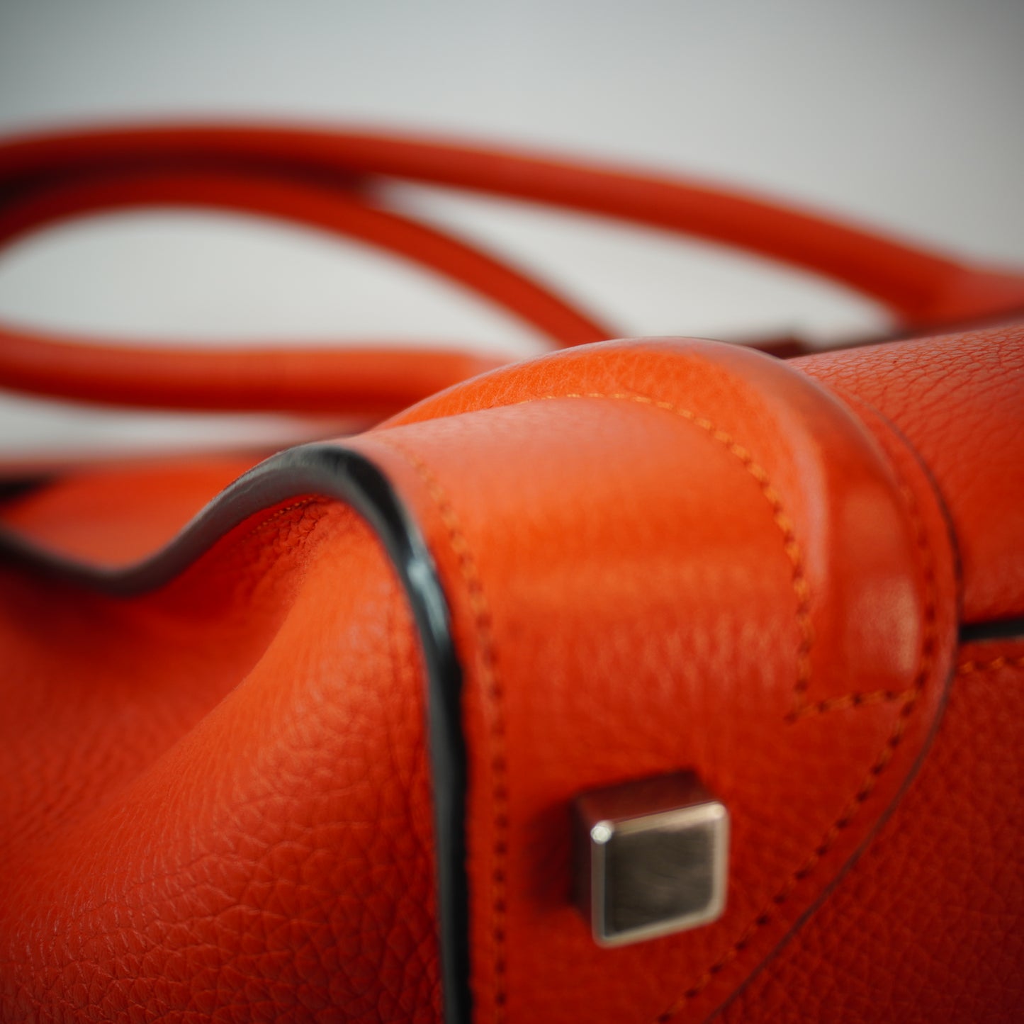 Celine Luggage Red SHW Medium