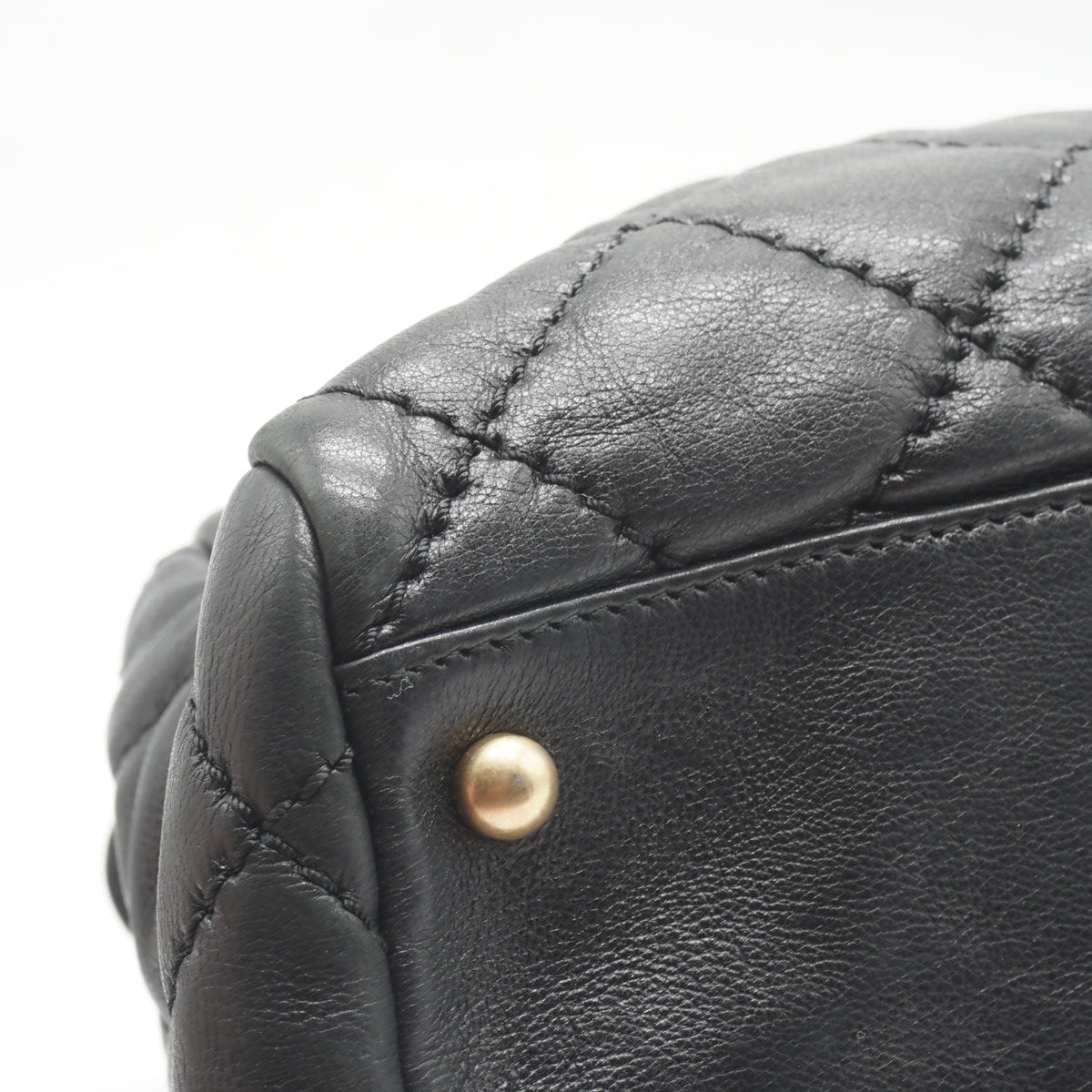 Chanel Retro Chain Large Tote Bag Black GHW