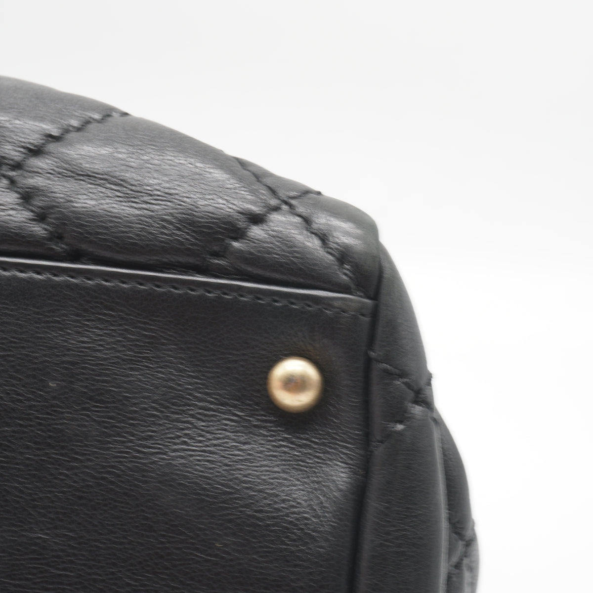Chanel Retro Chain Large Tote Bag Black GHW