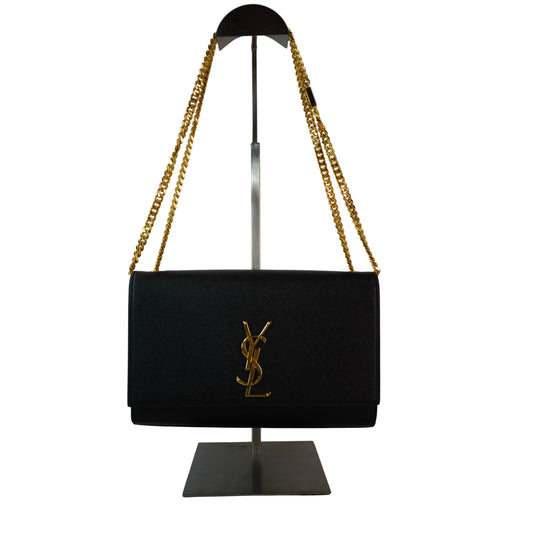 YSL	Kate Medium Black GHW