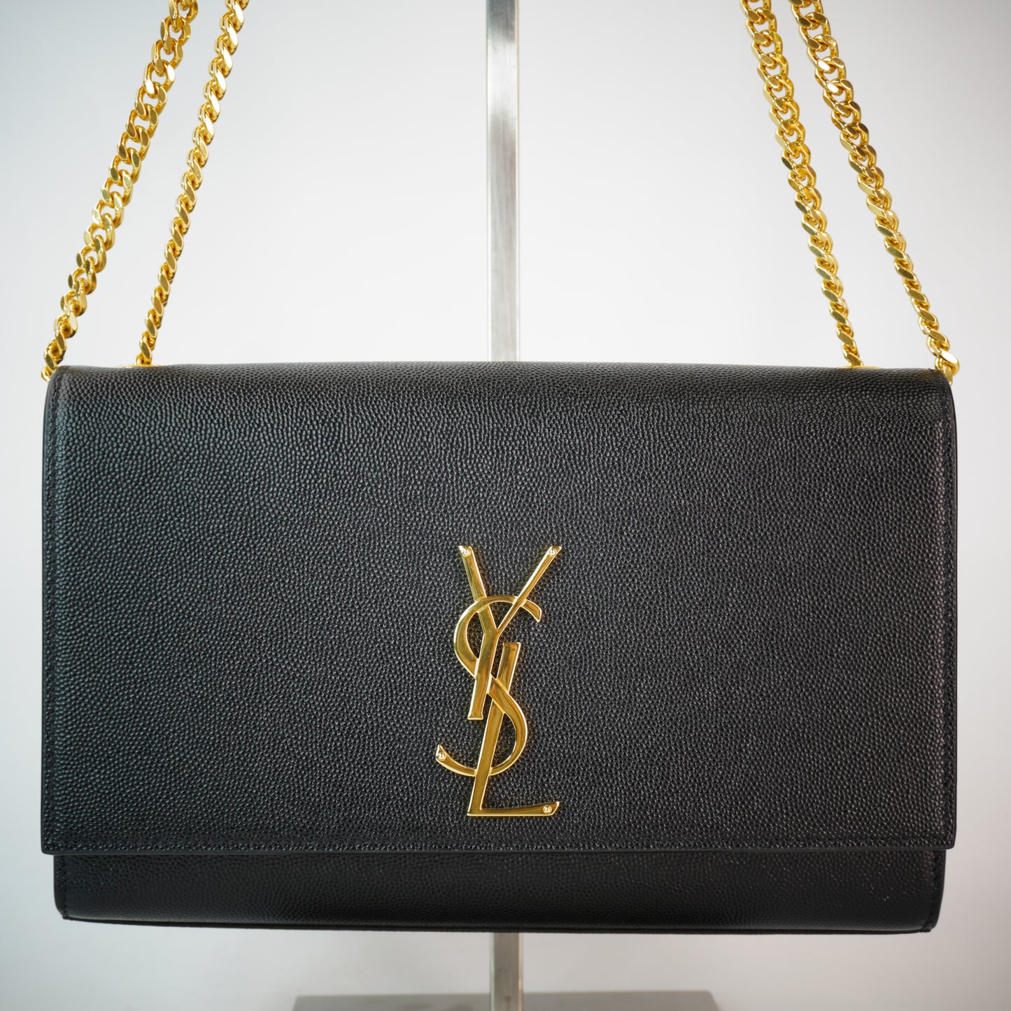 YSL	Kate Medium Black GHW
