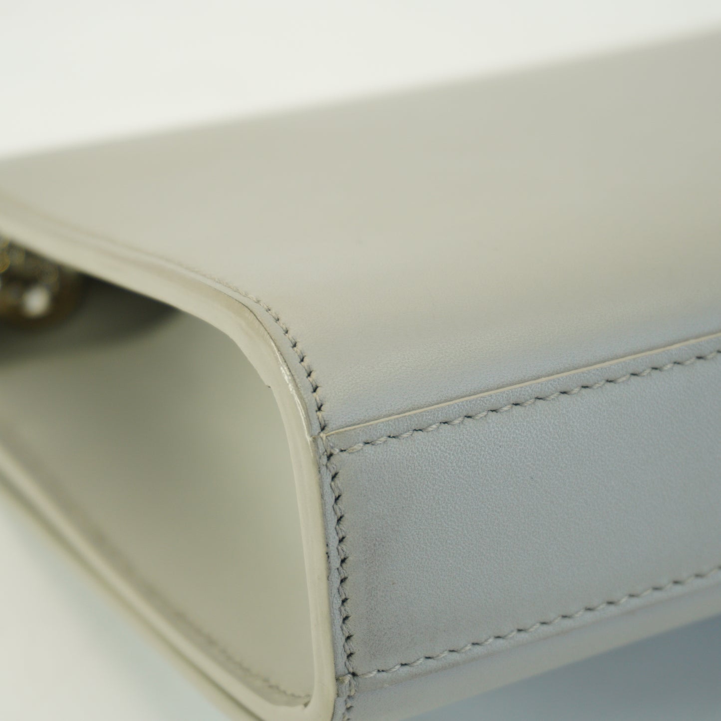 YSL	Tassel Shoulder Bag Gray Small SHW