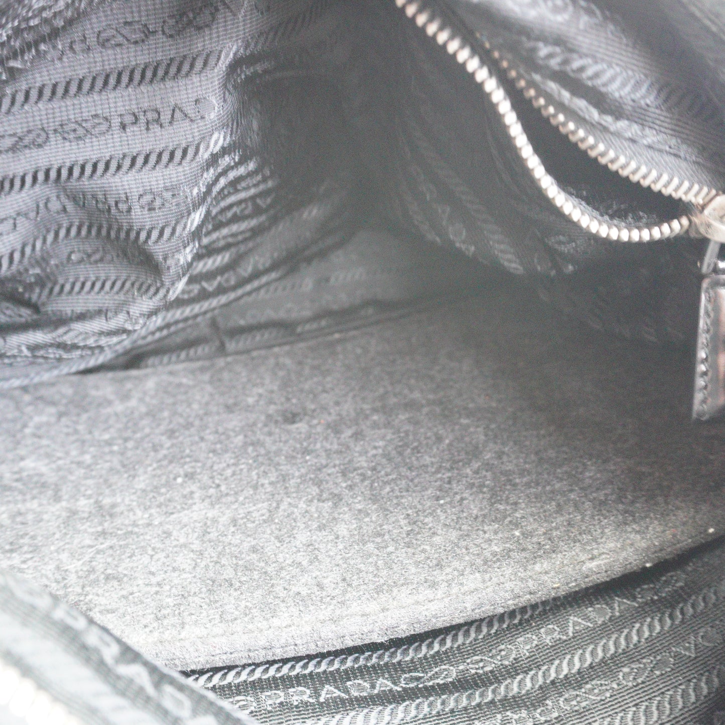 Prada Messenger Black  Bag SHW