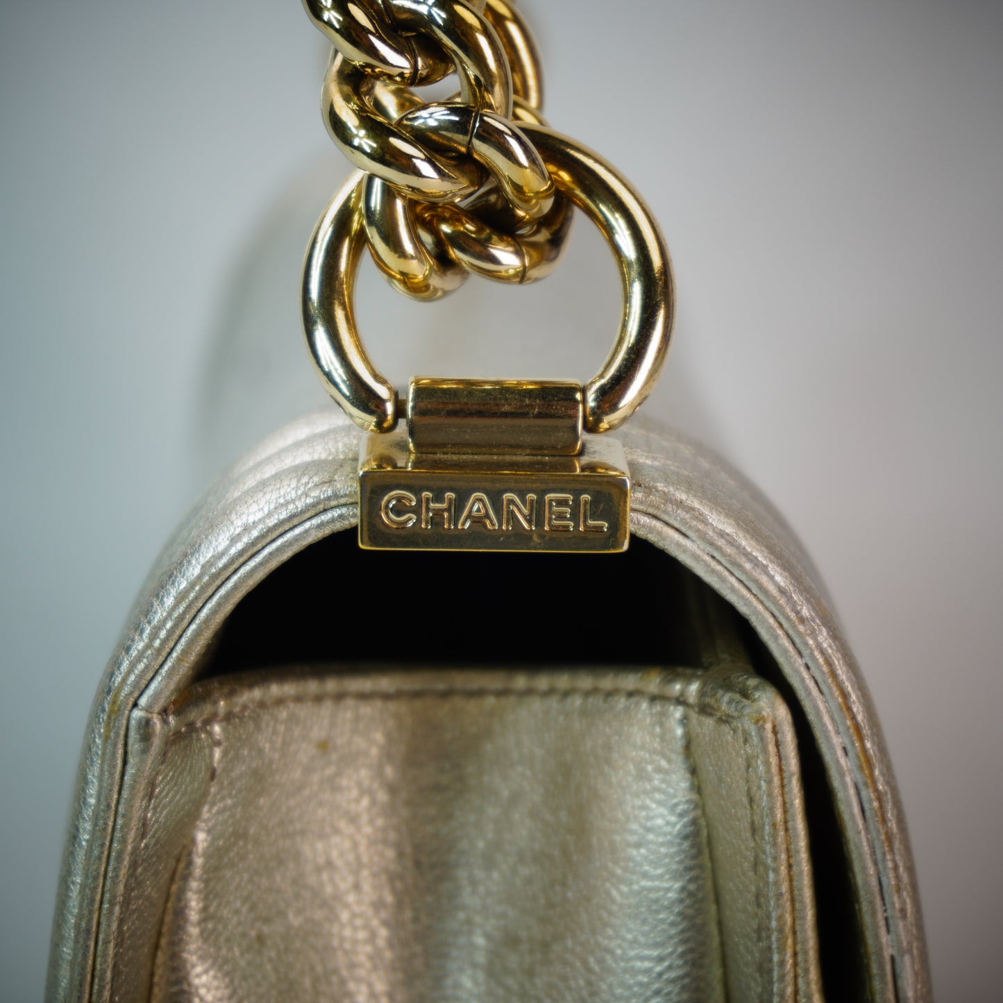 Chanel Bi-Color Le Boy Flap Bag
