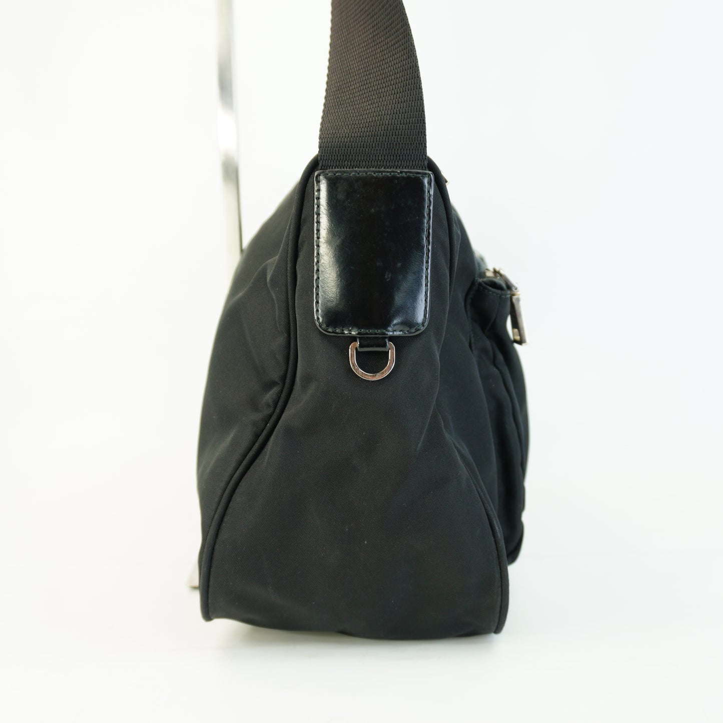 Prada Messenger Black  Bag SHW