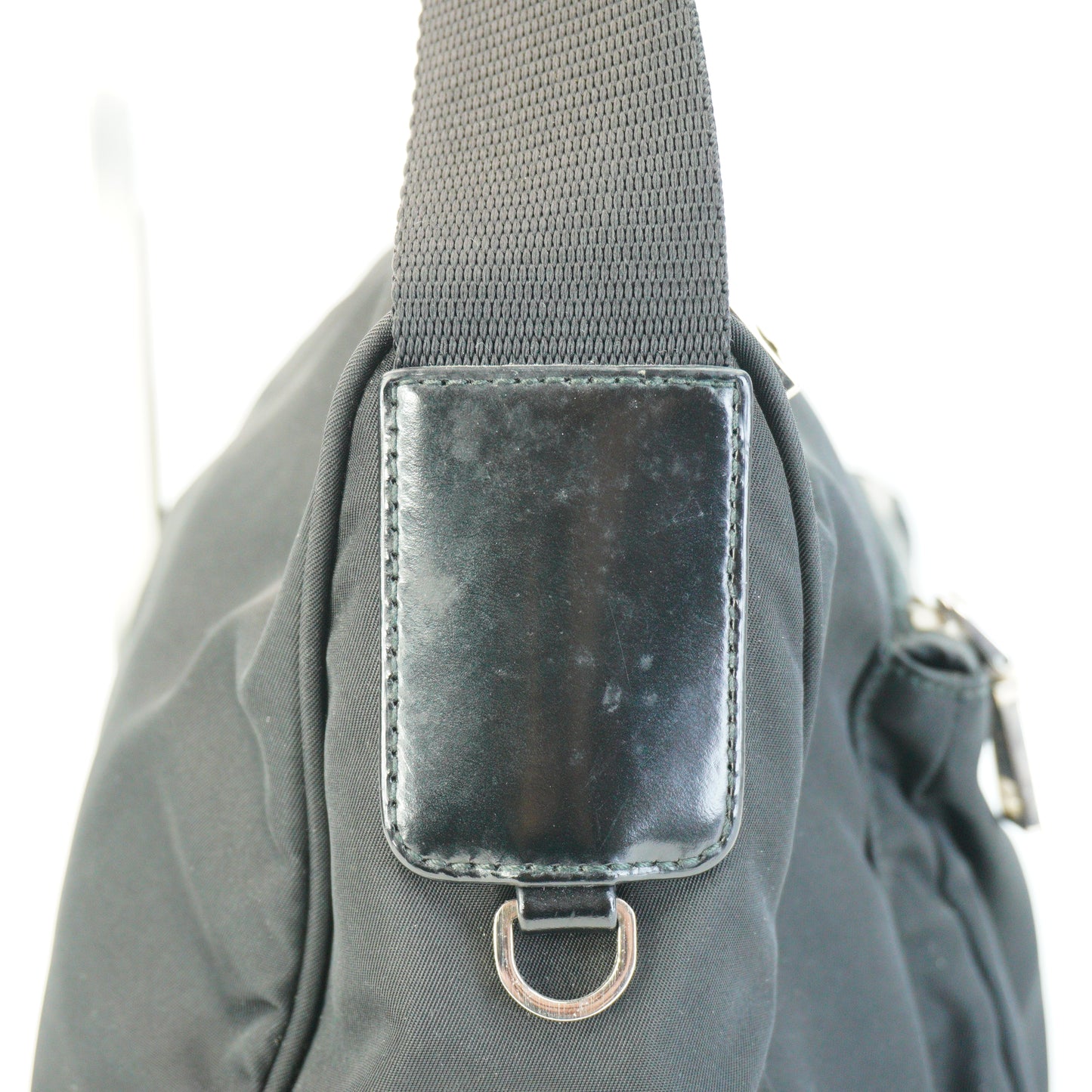 Prada Messenger Black  Bag SHW