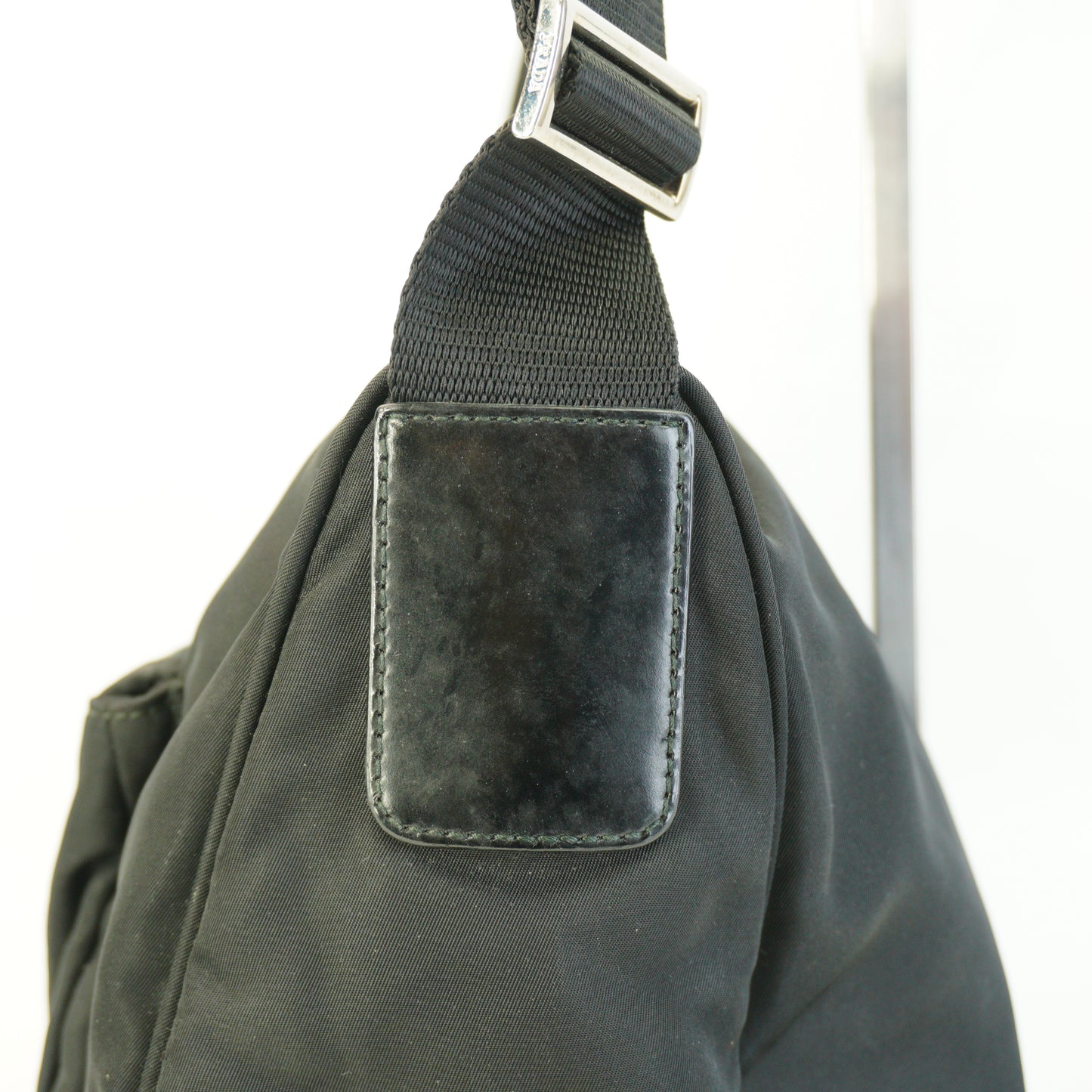 Prada Messenger Black  Bag SHW