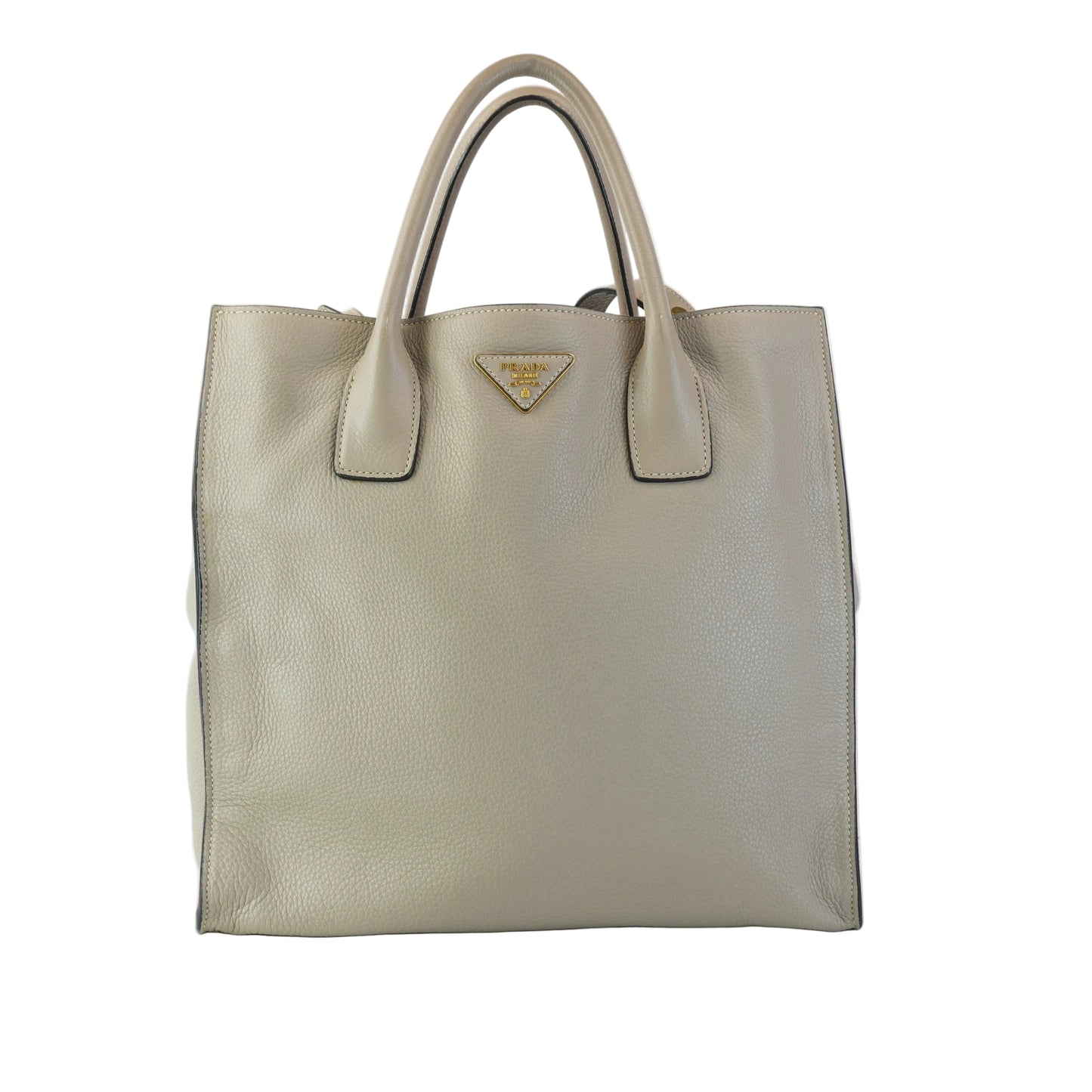 Prada Vitello Diano Tote Beige