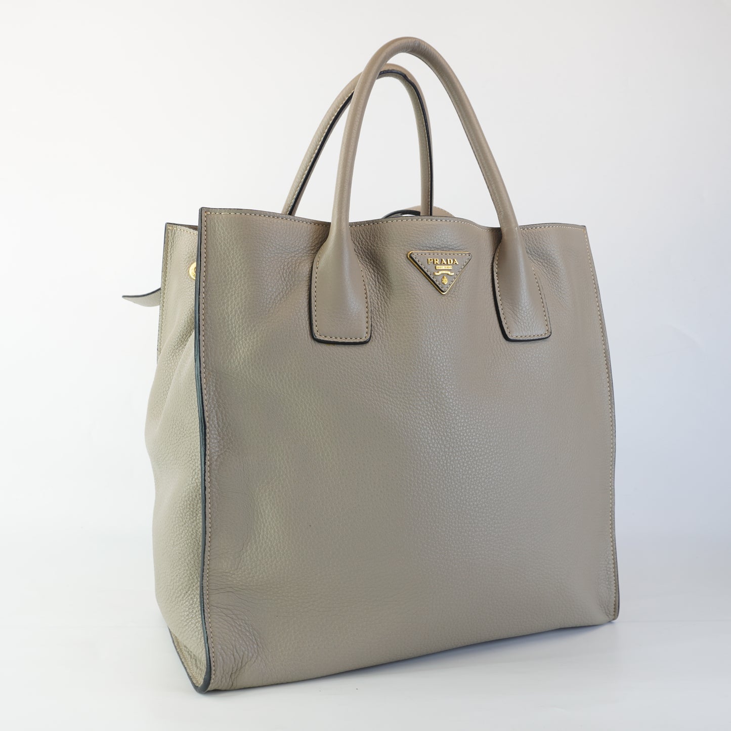 Prada Vitello Diano Tote Beige