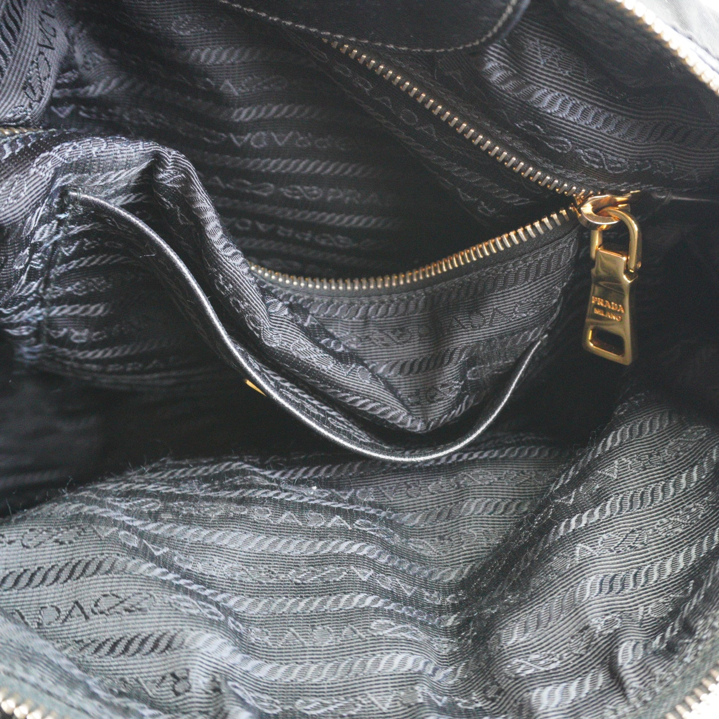 Prada Tessuto Nylon Black Medium GHW